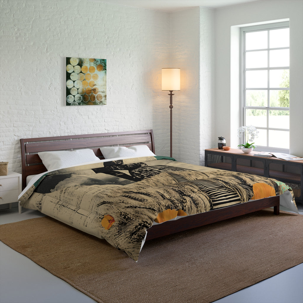 WHEAT SUPREMACIST Comforter by Industry Plant @AutoPaybump