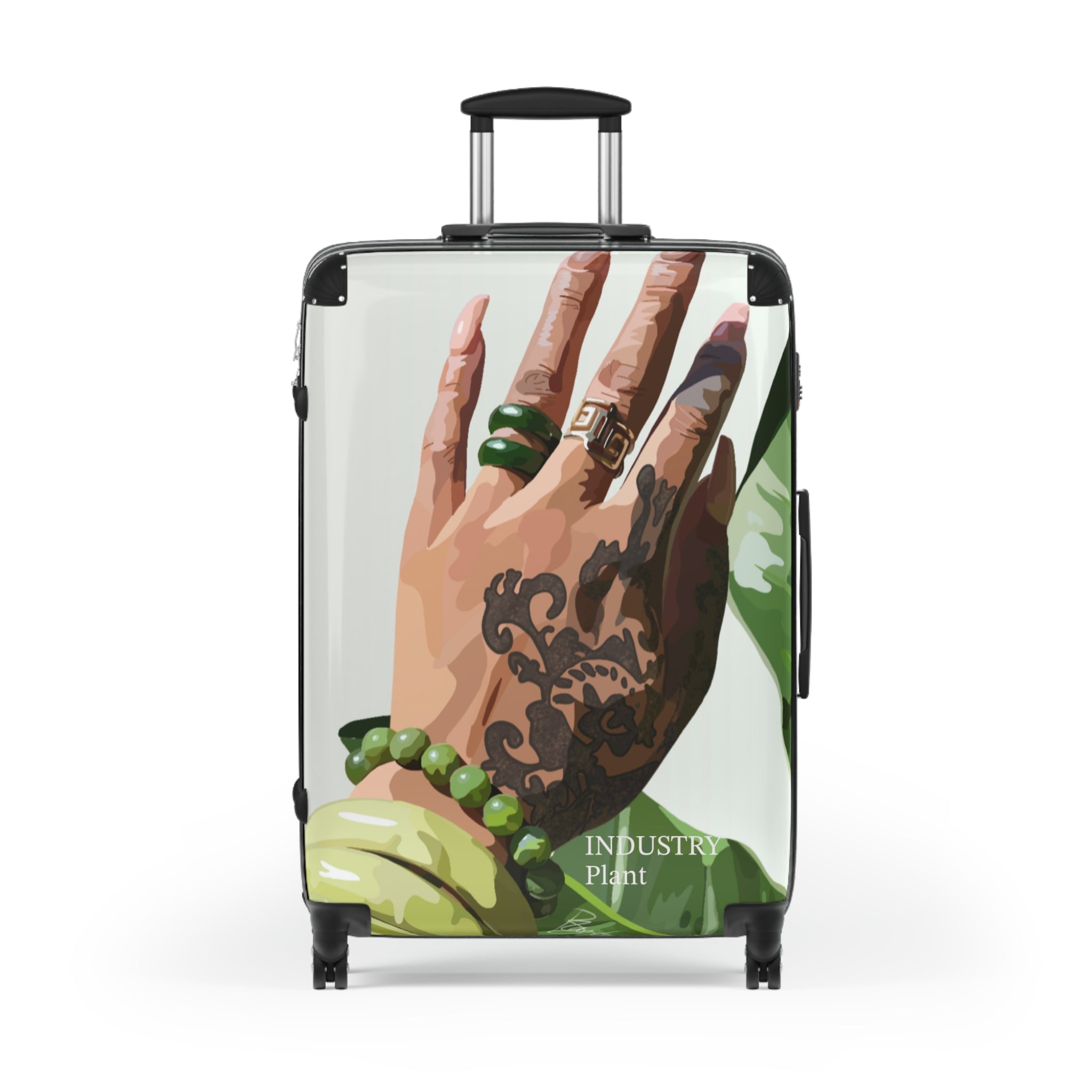 TATTED GREEN THUMB Suitcase by INDUSTRY PLANT by @AutoPaybump