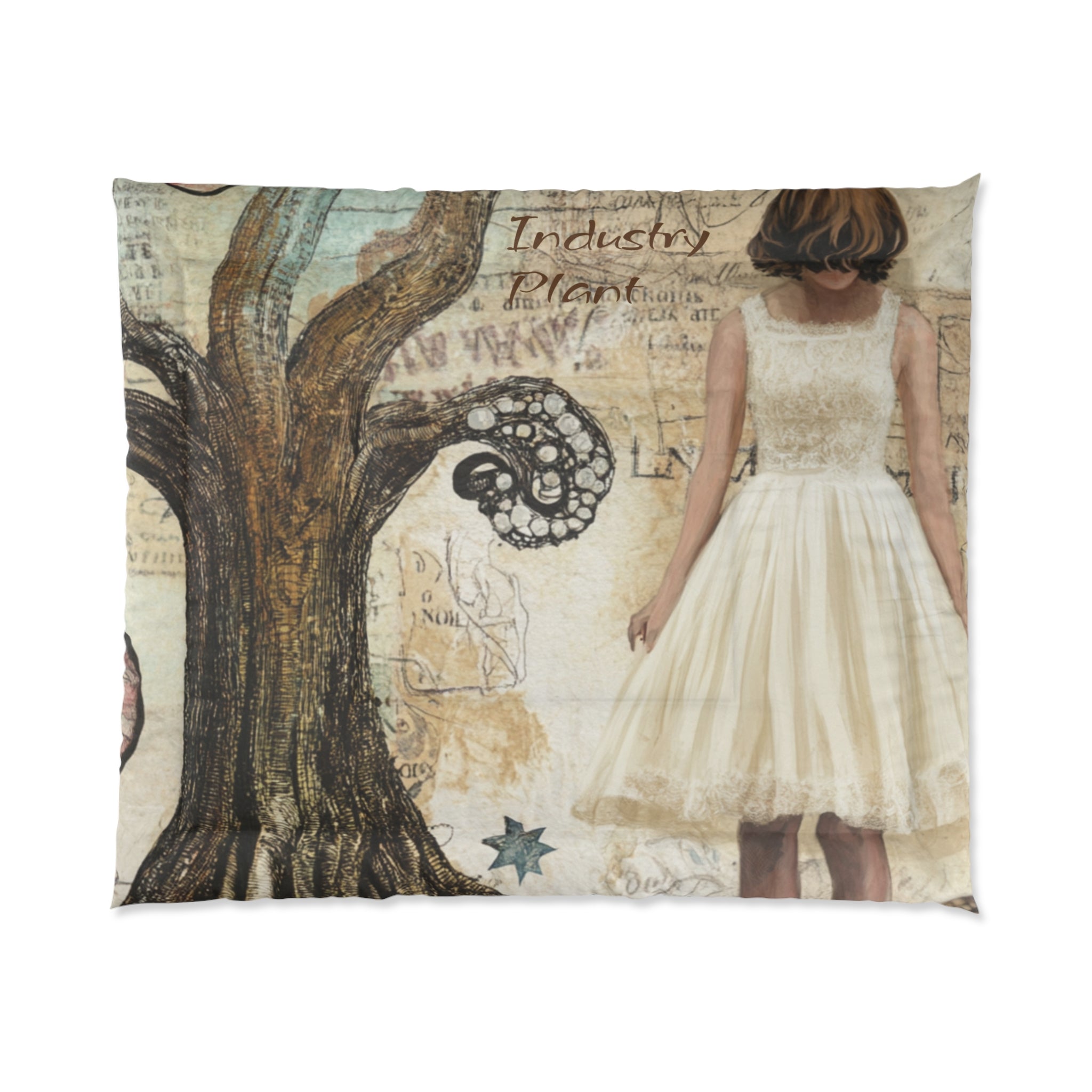 A TREE TREATY NEGOTIATION STAND OFF Comforter by Industry Plant @AutoPaybump