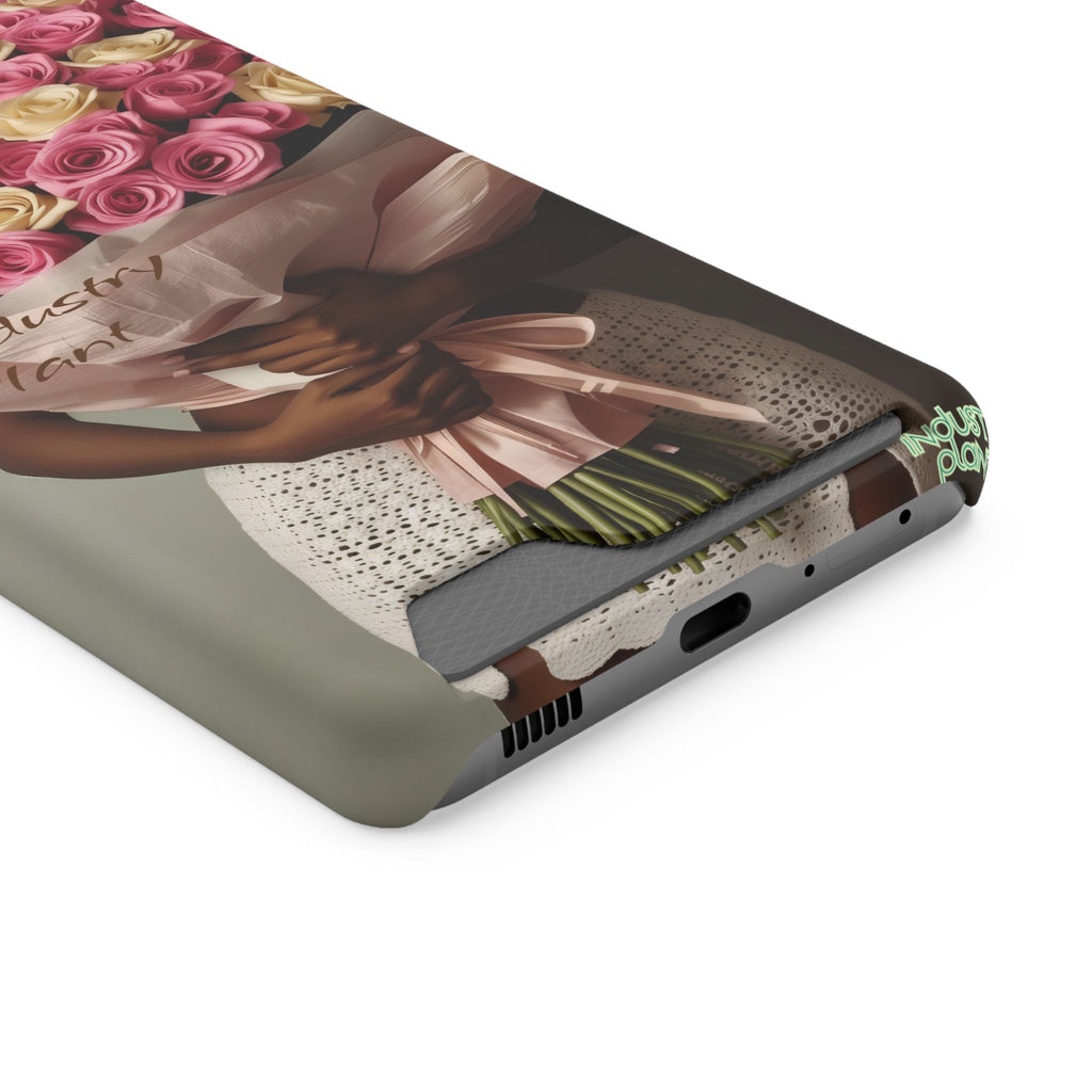 XOXO MS. BLOOMINGDALES PINK Stylish Phone Case with Card Holder by Industry Plant @AutoPaybump