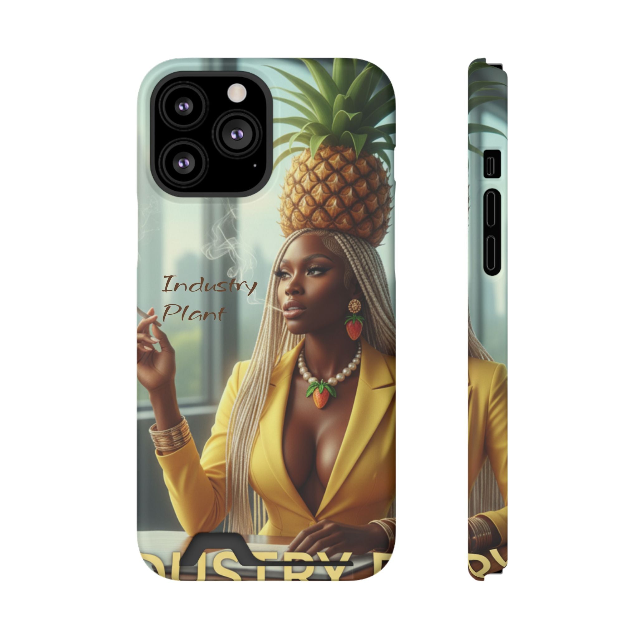 OSHUN EXHALES Stylish Phone Case with Card Holder by Industry Plant @AutoPaybump
