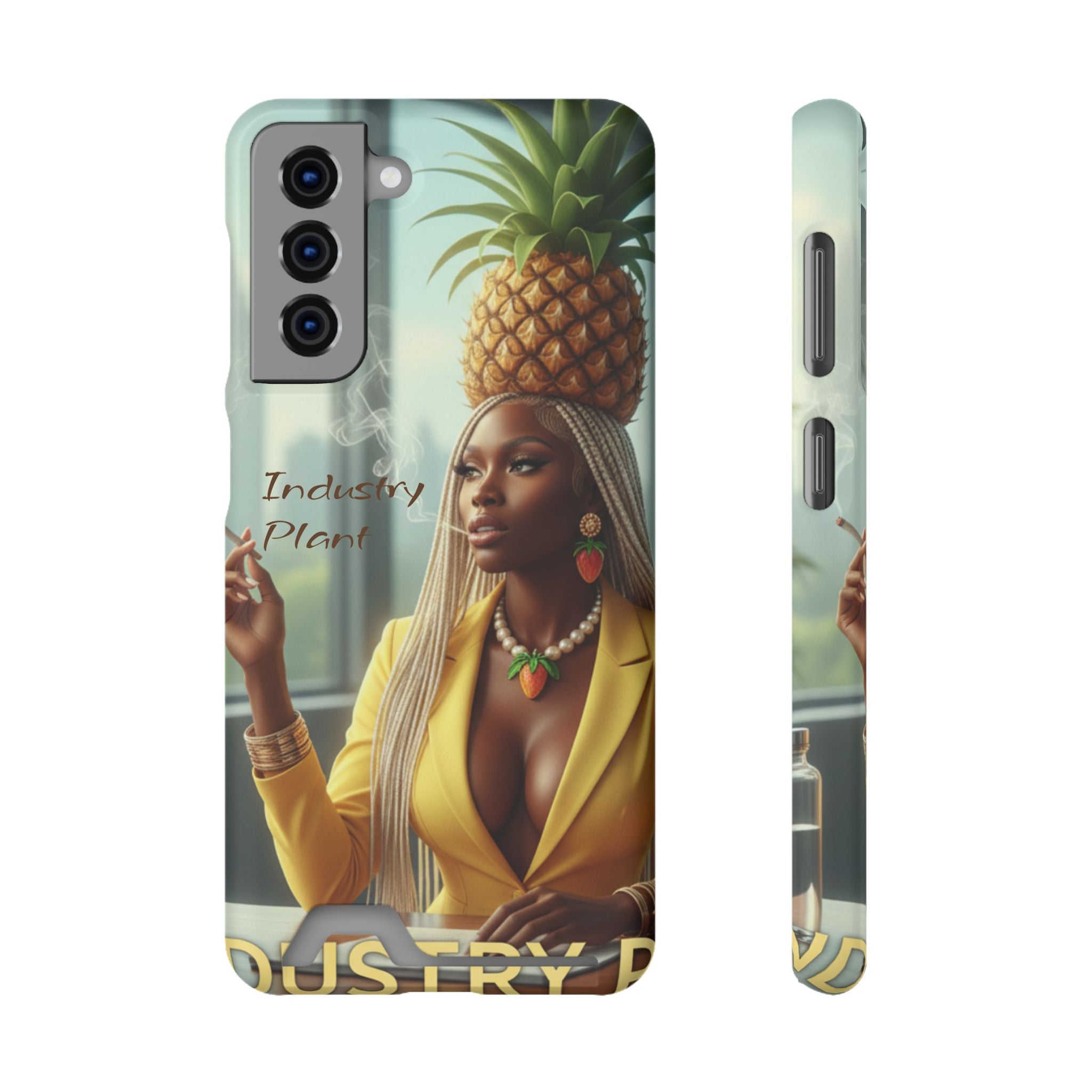 OSHUN EXHALES Stylish Phone Case with Card Holder by Industry Plant @AutoPaybump