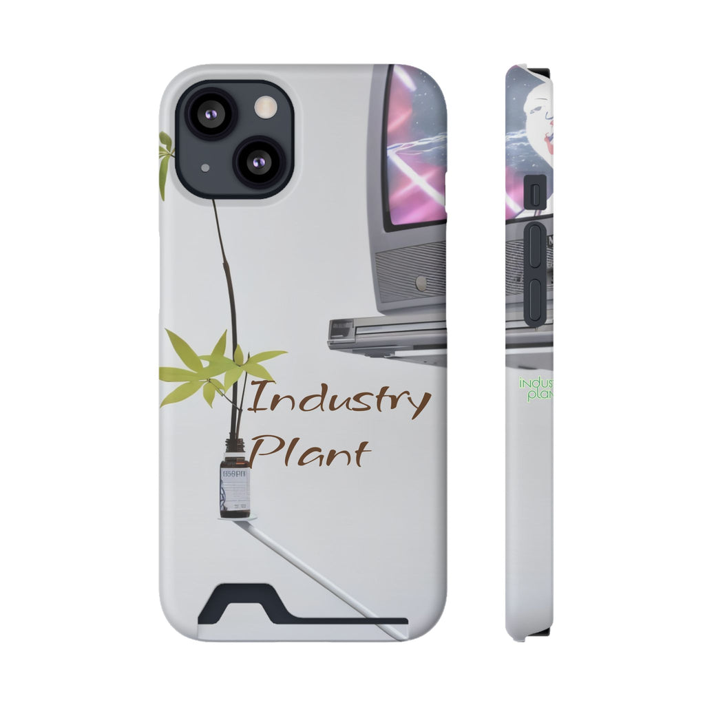 WEED TV Stylish Phone Case with Card Holder by Industry Plant @AutoPaybump