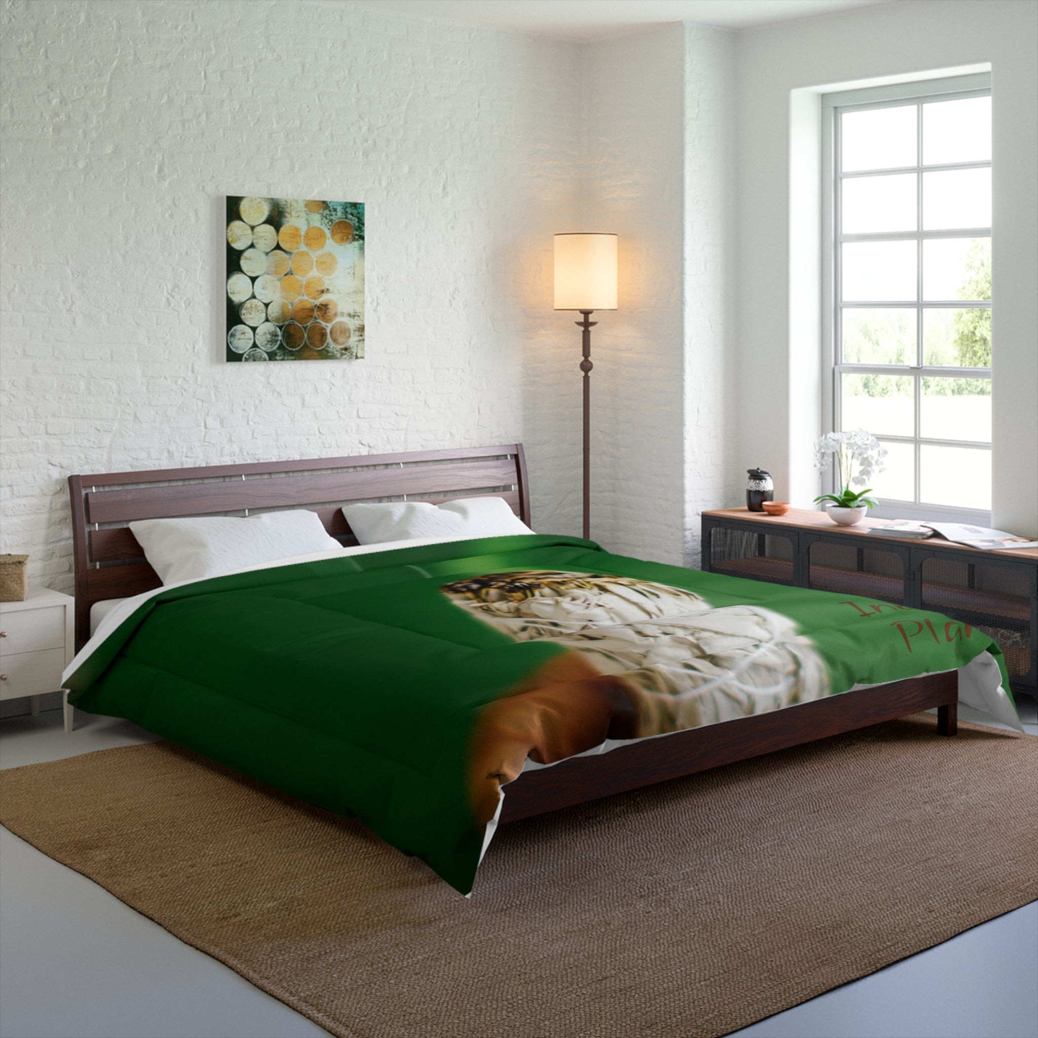 HER SAGING GRACE Comforter by Industry Plant @AutoPaybump