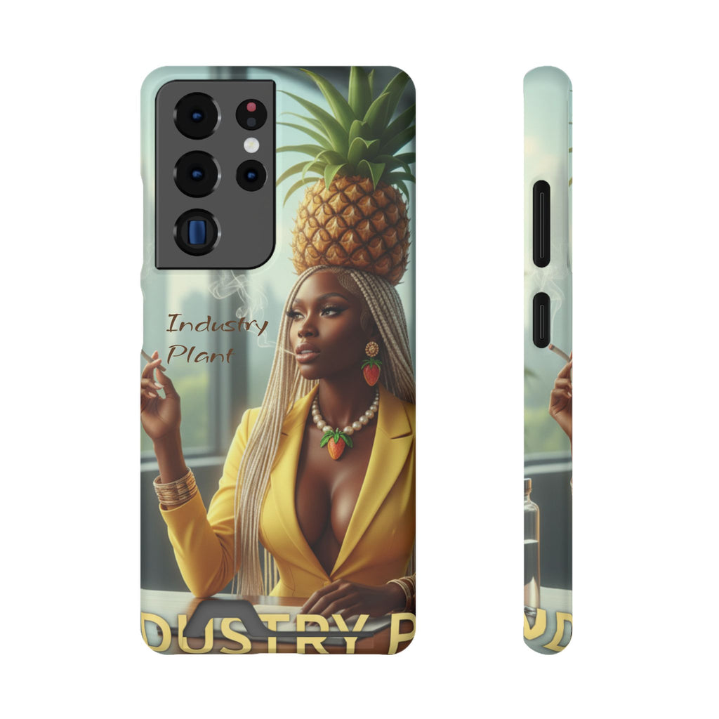 INDUSTRY PLANT Stylish Phone Case with Card Holder by Technically DopeAF @AutoPaybump