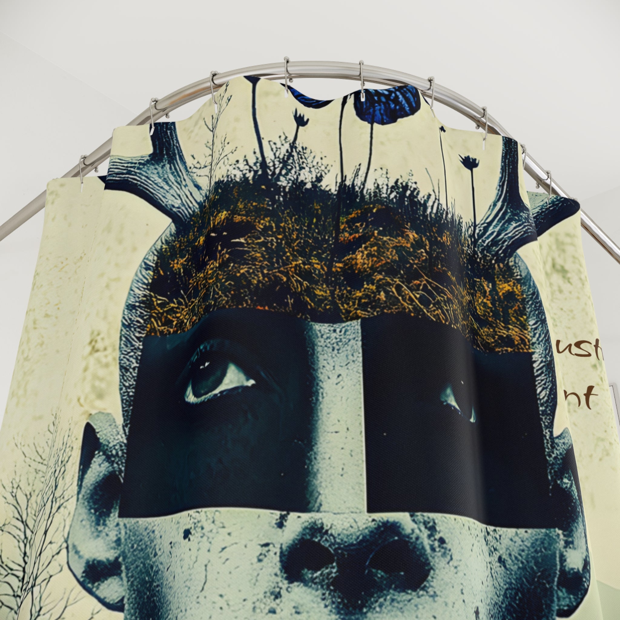 WOOD FAIRY FACE CARD Shower Curtain by @AutoPaybump