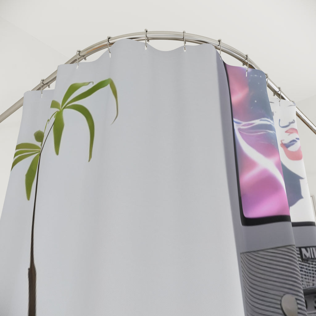 WEED TV Shower Curtain by Industry Plant