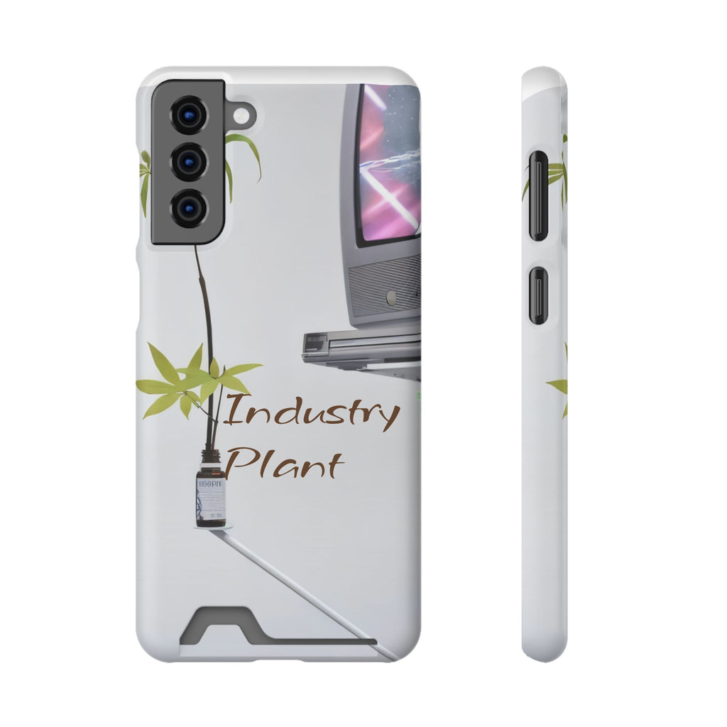 WEED TV Stylish Phone Case with Card Holder by Industry Plant @AutoPaybump