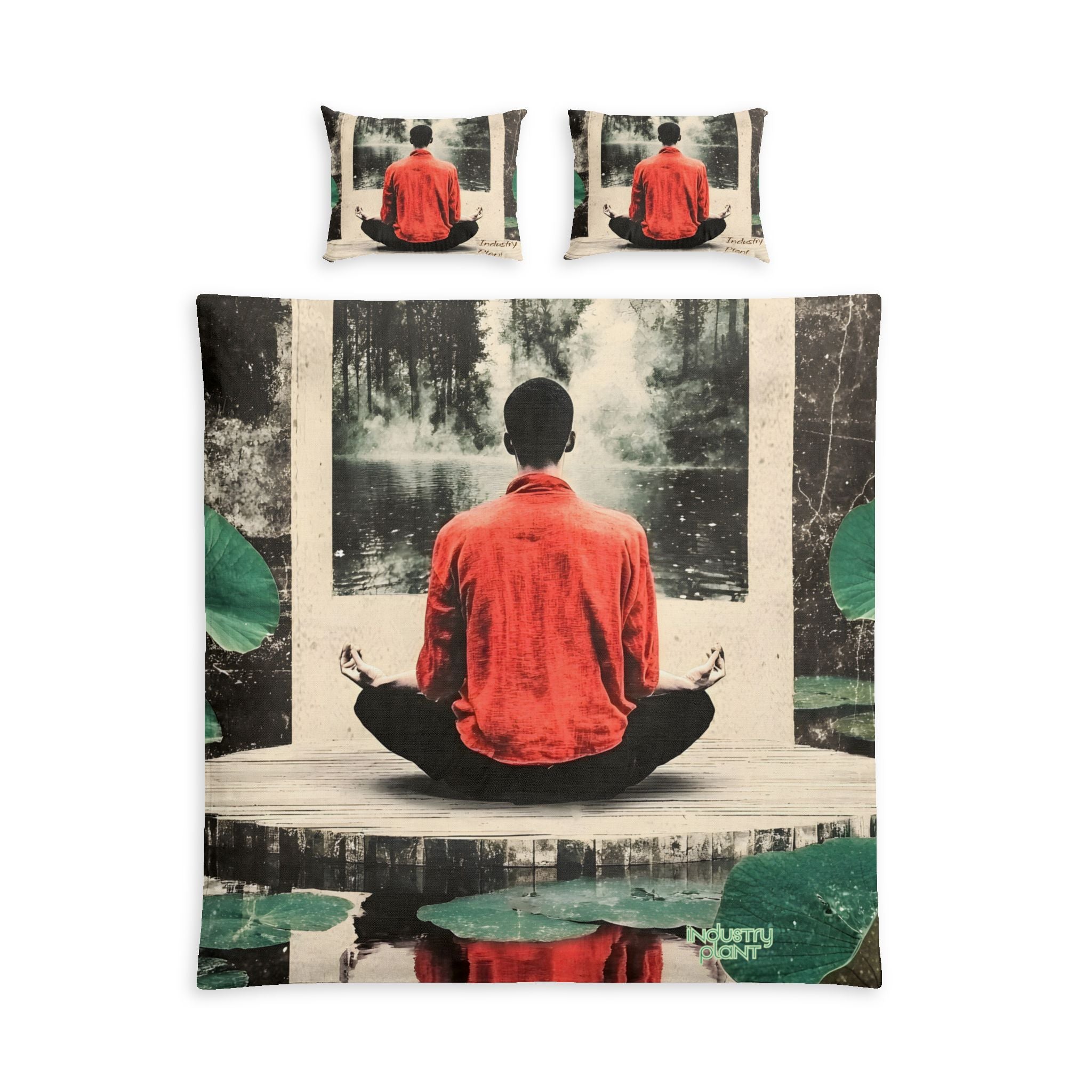 IMMERSIVE NATURE THERAPY Cotton Bed Set by Industry Plant @AutoPaybump