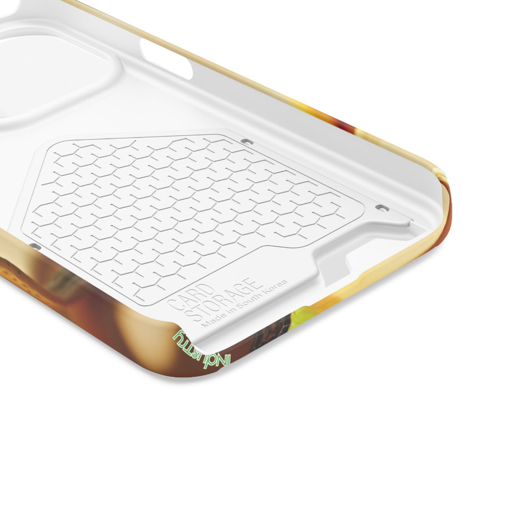 PEEL MY PRICKLED PECKER Stylish Phone Case with Card Holder by Industry Plant @AutoPaybump