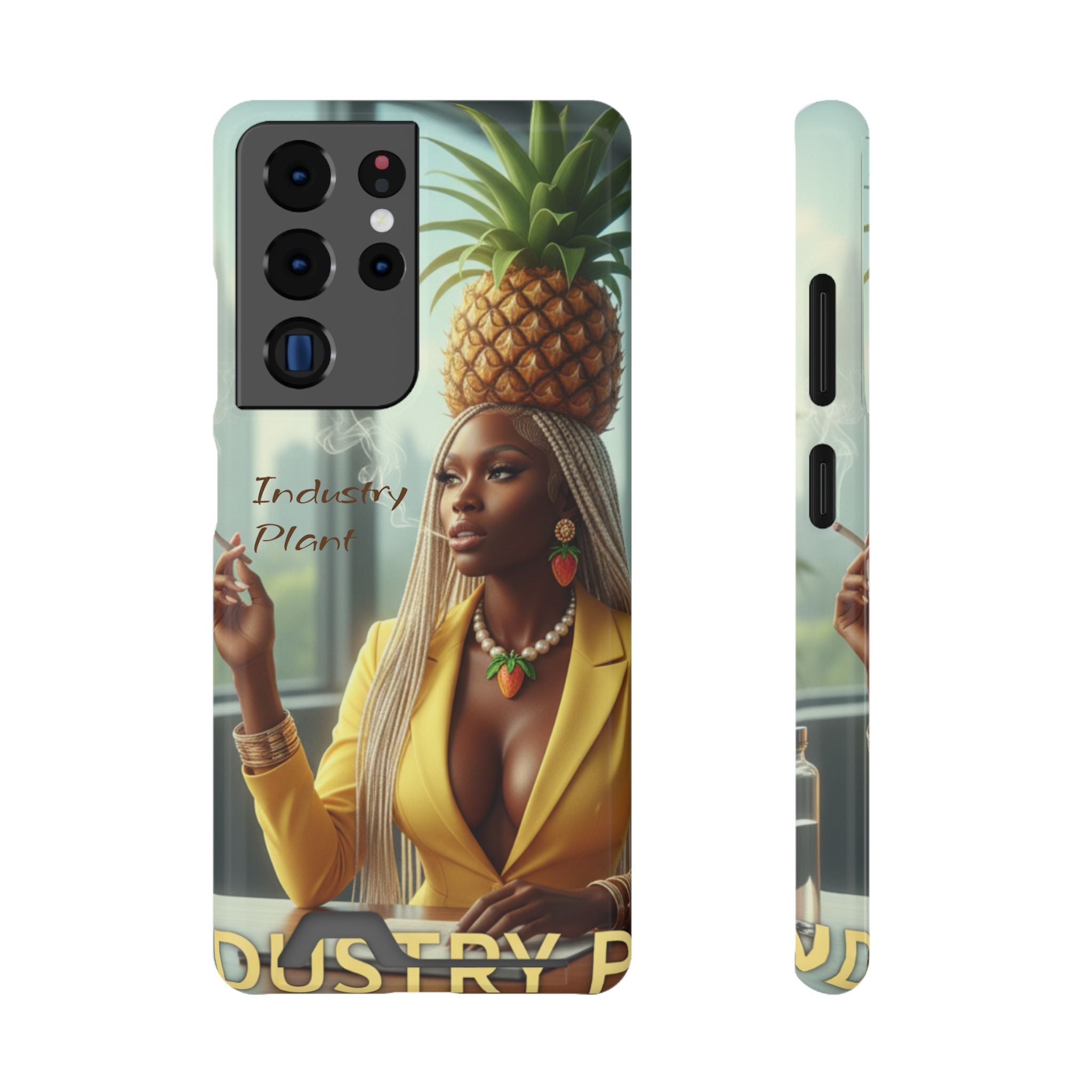 OSHUN EXHALES Stylish Phone Case with Card Holder by Industry Plant @AutoPaybump