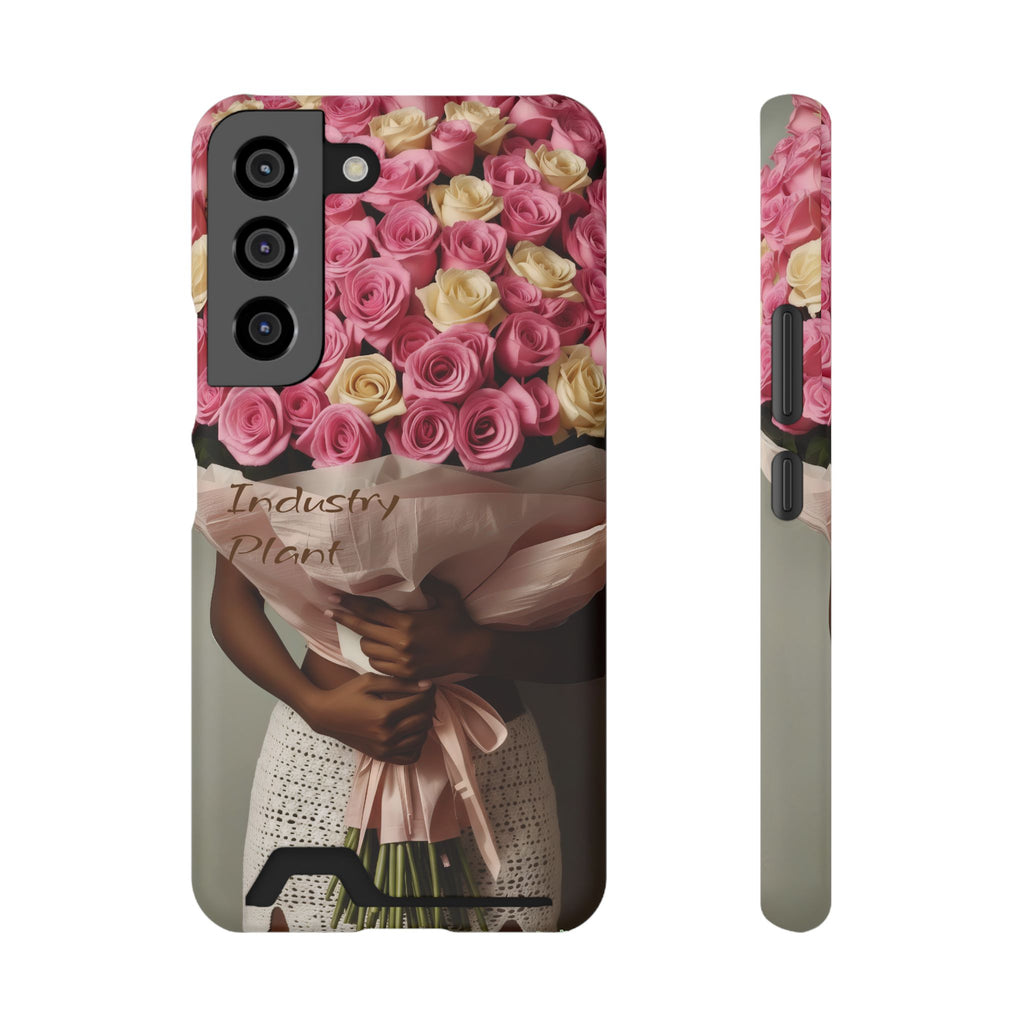XOXO MS. BLOOMINGDALES PINK Stylish Phone Case with Card Holder by Industry Plant @AutoPaybump