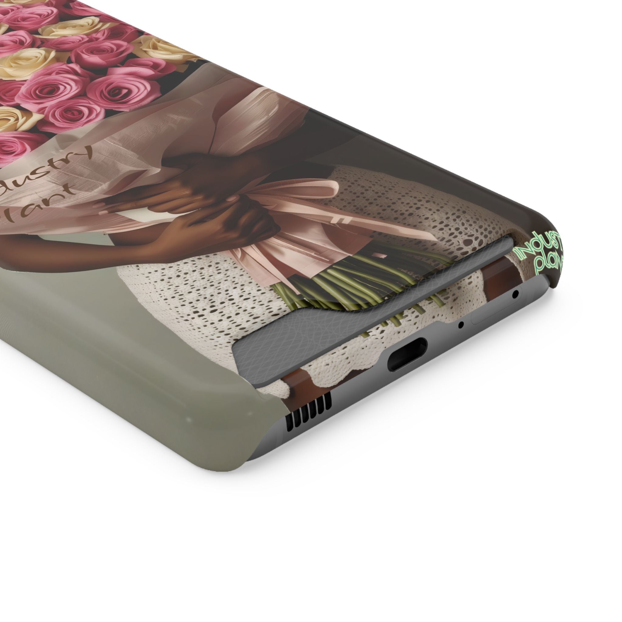 XOXO MS. BLOOMINGDALES PINK Stylish Phone Case with Card Holder by Industry Plant @AutoPaybump