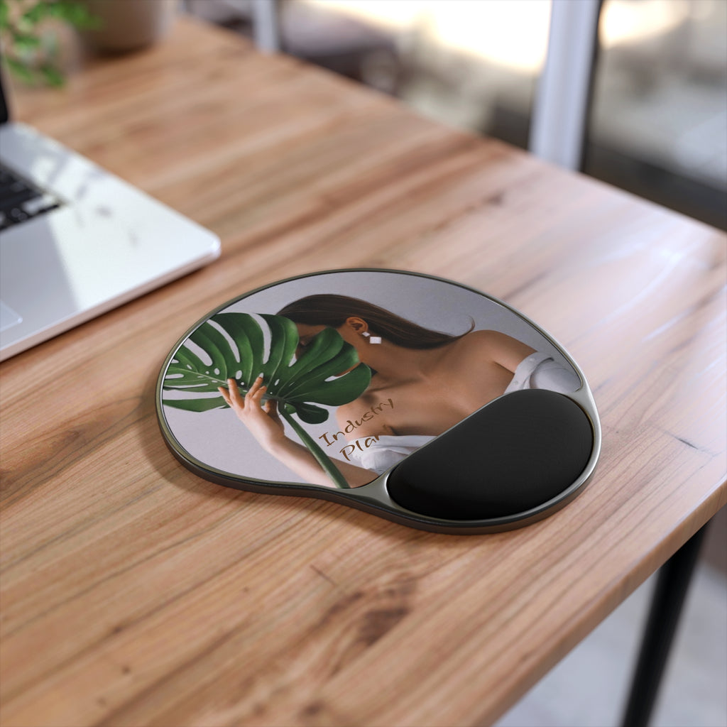 MONSTERA MYSTIQUE Creative Mouse Pad with Wrist Rest | Designed by INDUSTRY PLANT @AutoPaybump
