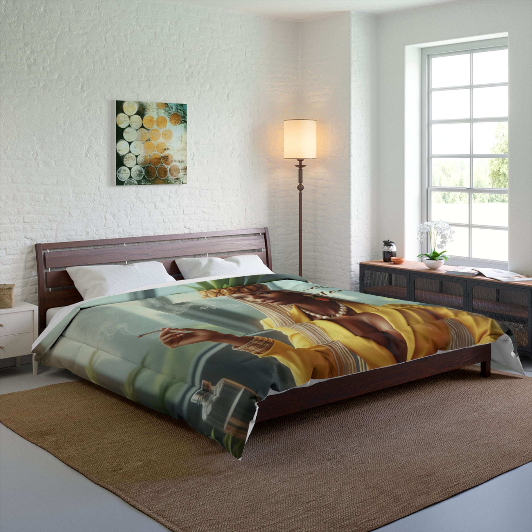 OSHUN EXHALES Comforter by Industry Plant @AutoPaybump