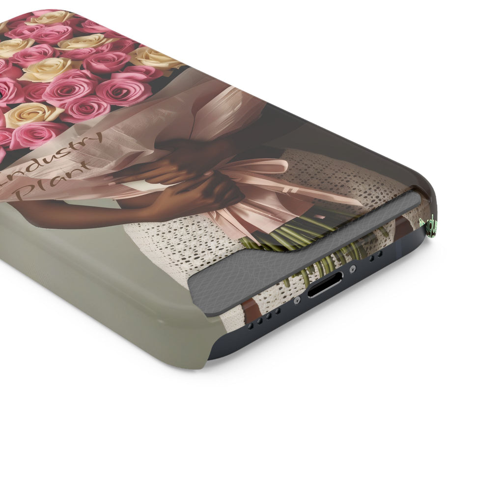 XOXO MS. BLOOMINGDALES PINK Stylish Phone Case with Card Holder by Industry Plant @AutoPaybump
