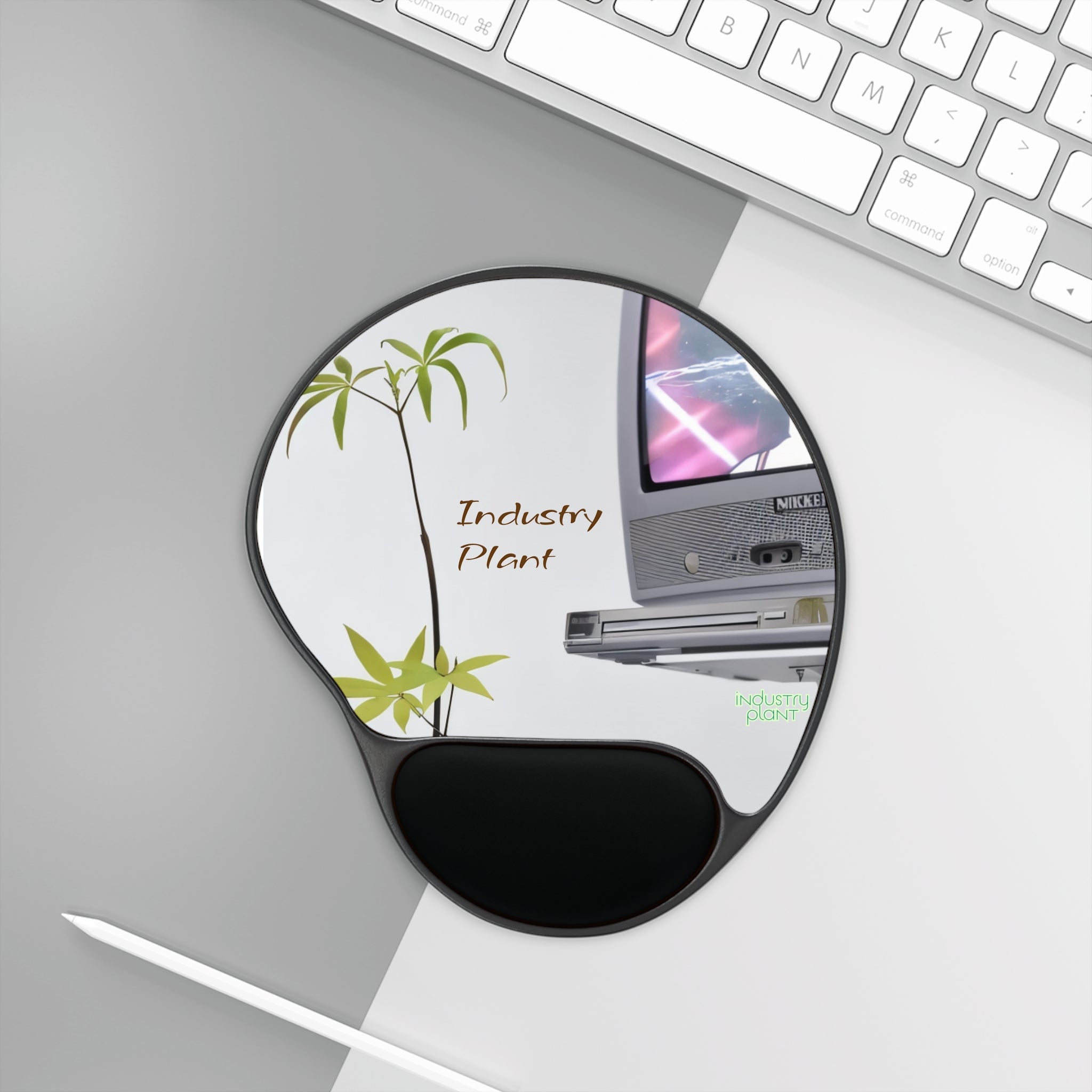 WEED TV Creative Mouse Pad with Wrist Rest | Designed by Industry Plant @AutoPaybump