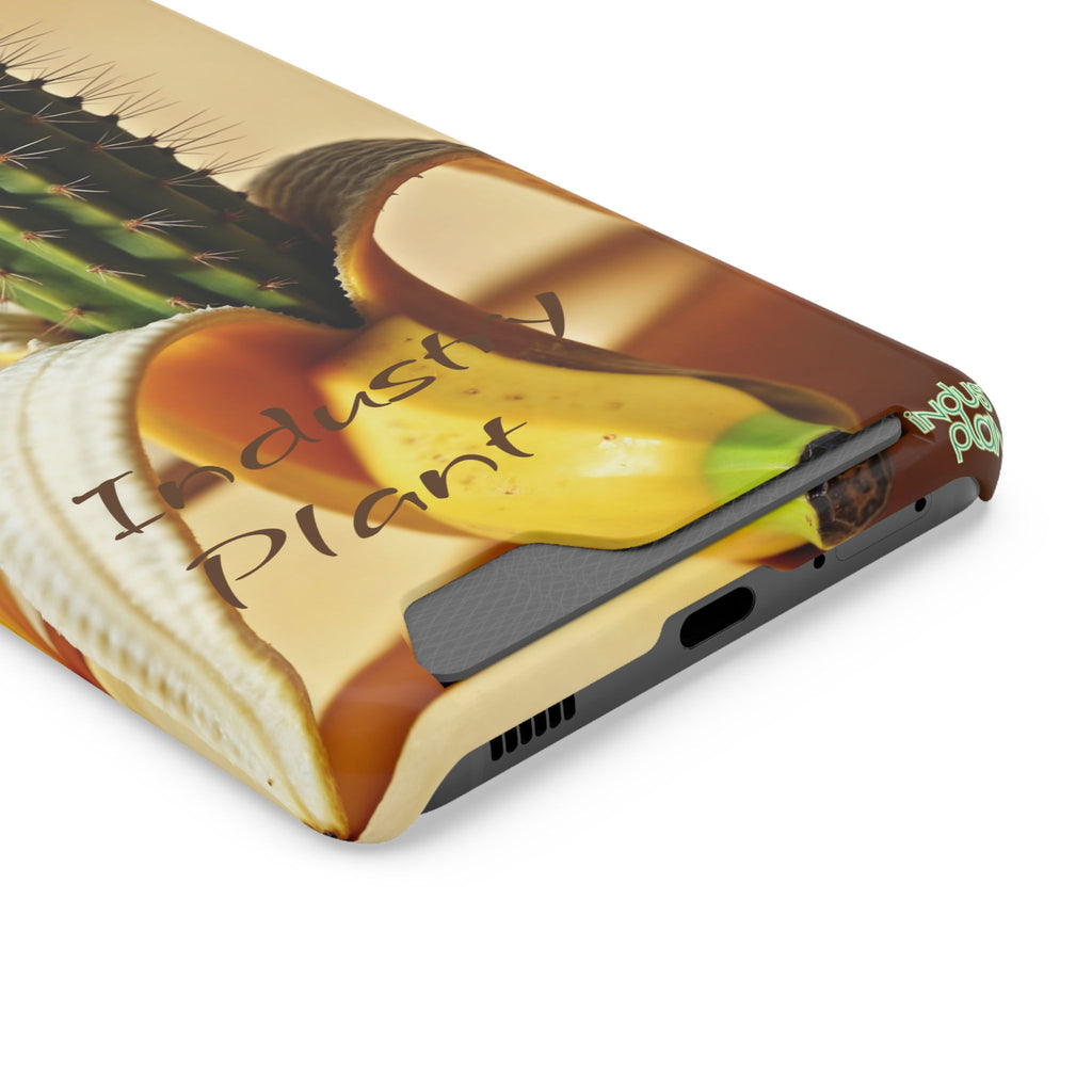 PEEL MY PRICKLED PECKER Stylish Phone Case with Card Holder by Industry Plant @AutoPaybump