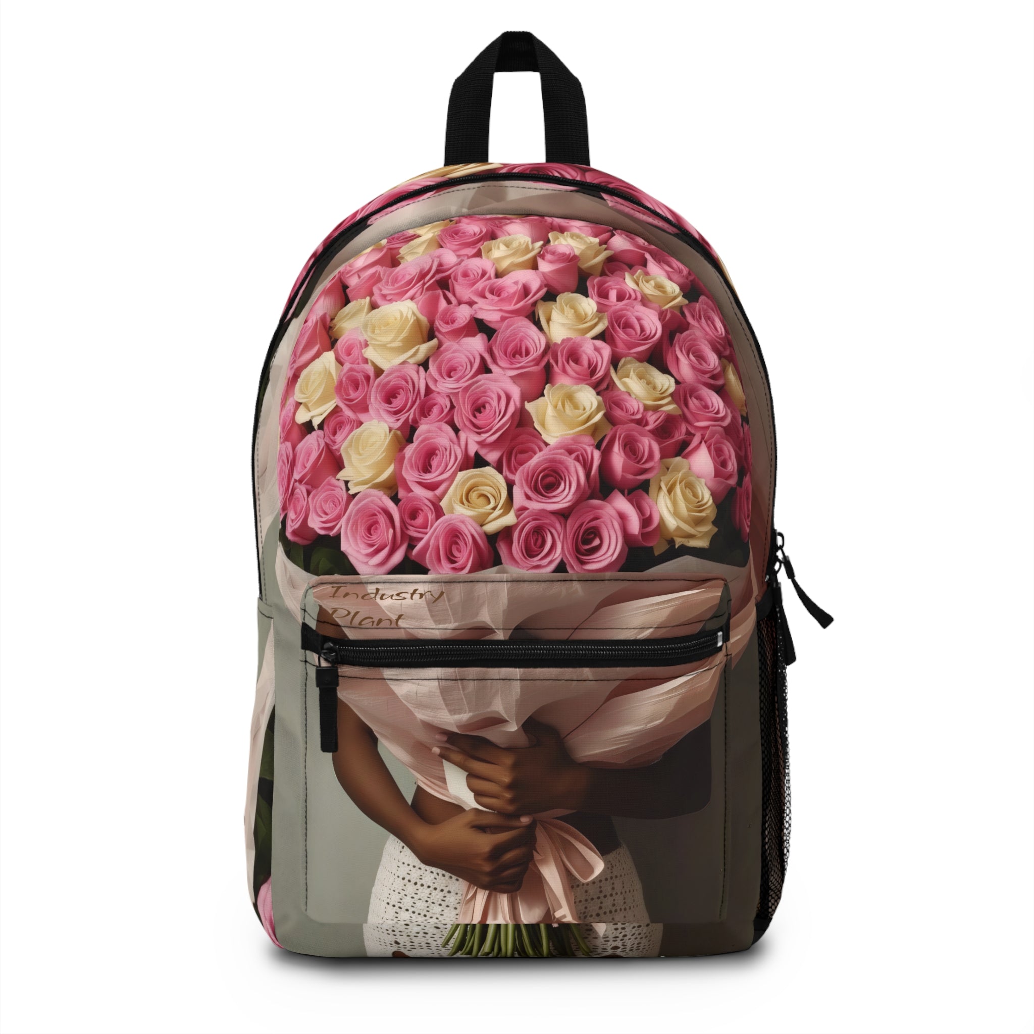 XOXO MS. BLOOMINGDALES PINK Unique Graphic Backpack by Industry Plant @AutoPaybump