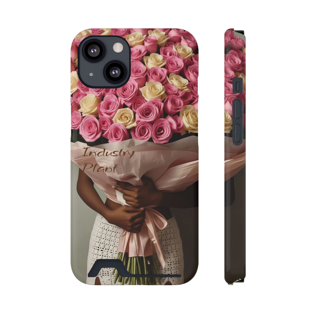 XOXO MS. BLOOMINGDALES PINK Stylish Phone Case with Card Holder by Industry Plant @AutoPaybump