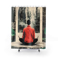 IMMERSIVE NATURE THERAPY Rx Shower Curtain by Industry Plant