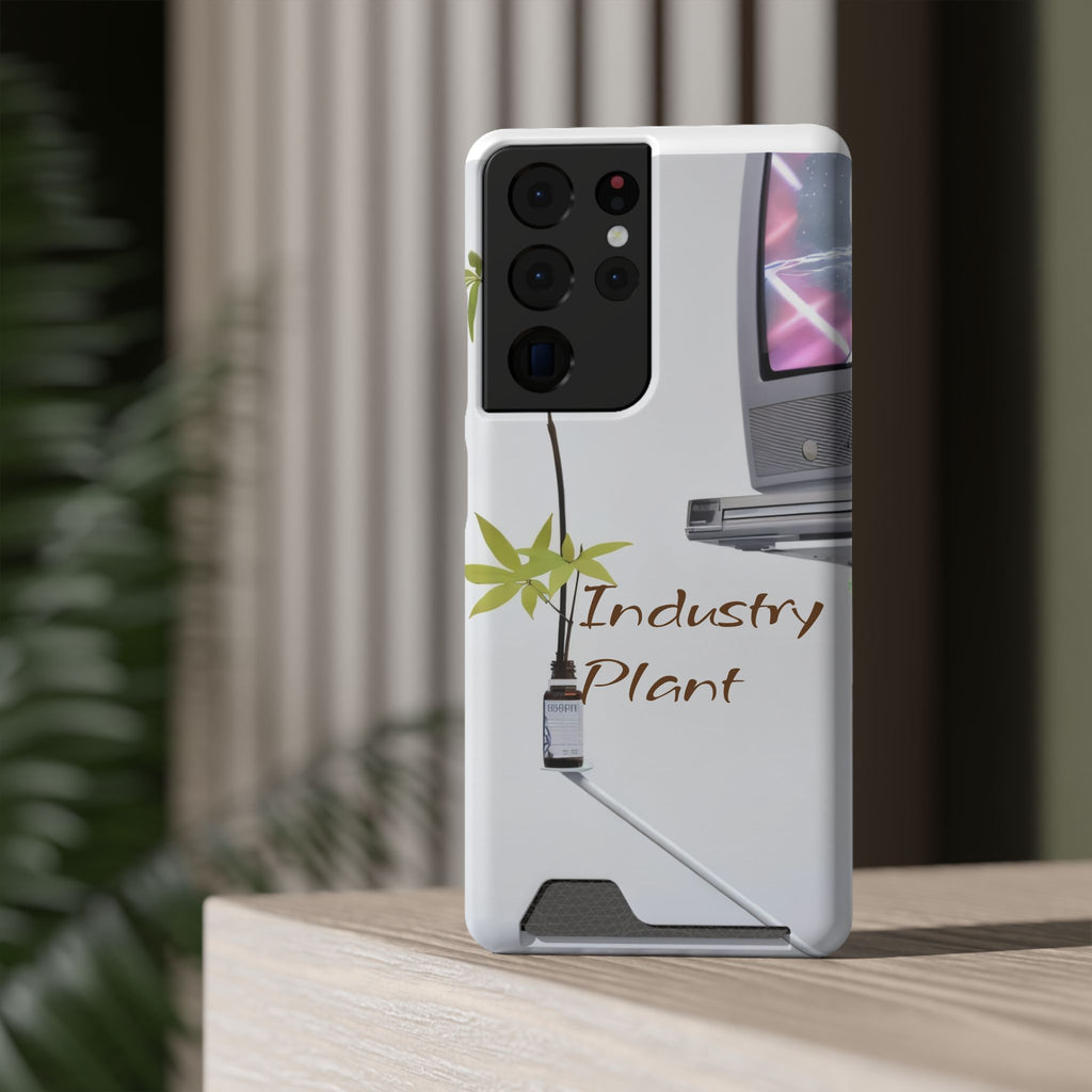 WEED TV Stylish Phone Case with Card Holder by Industry Plant @AutoPaybump