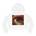Eye Bloom Here... Chic Women's Cropped Hoodie by INDUSTRY PLANT @AutoPaybump