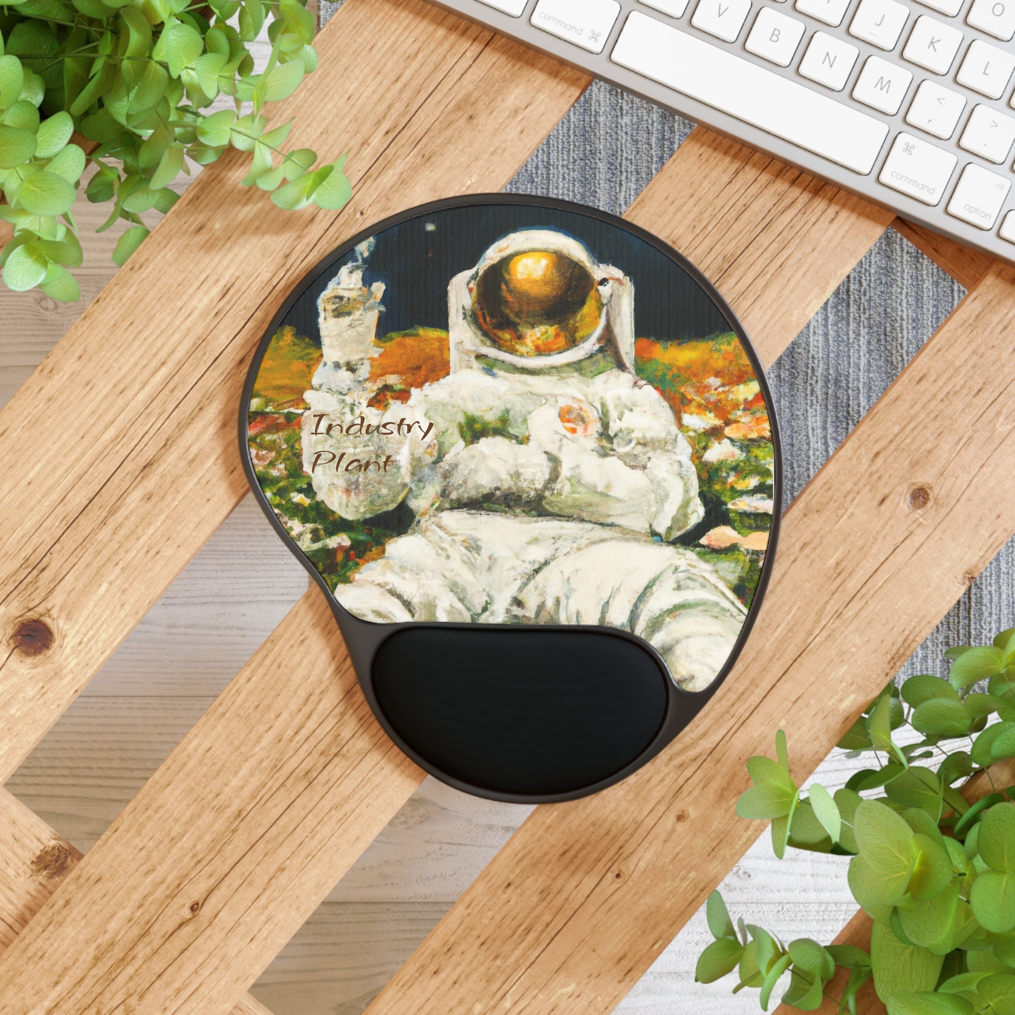 ASTRO STONER Creative Mouse Pad with Wrist Rest | Designed by INDUSTRY PLANT @AutoPaybump