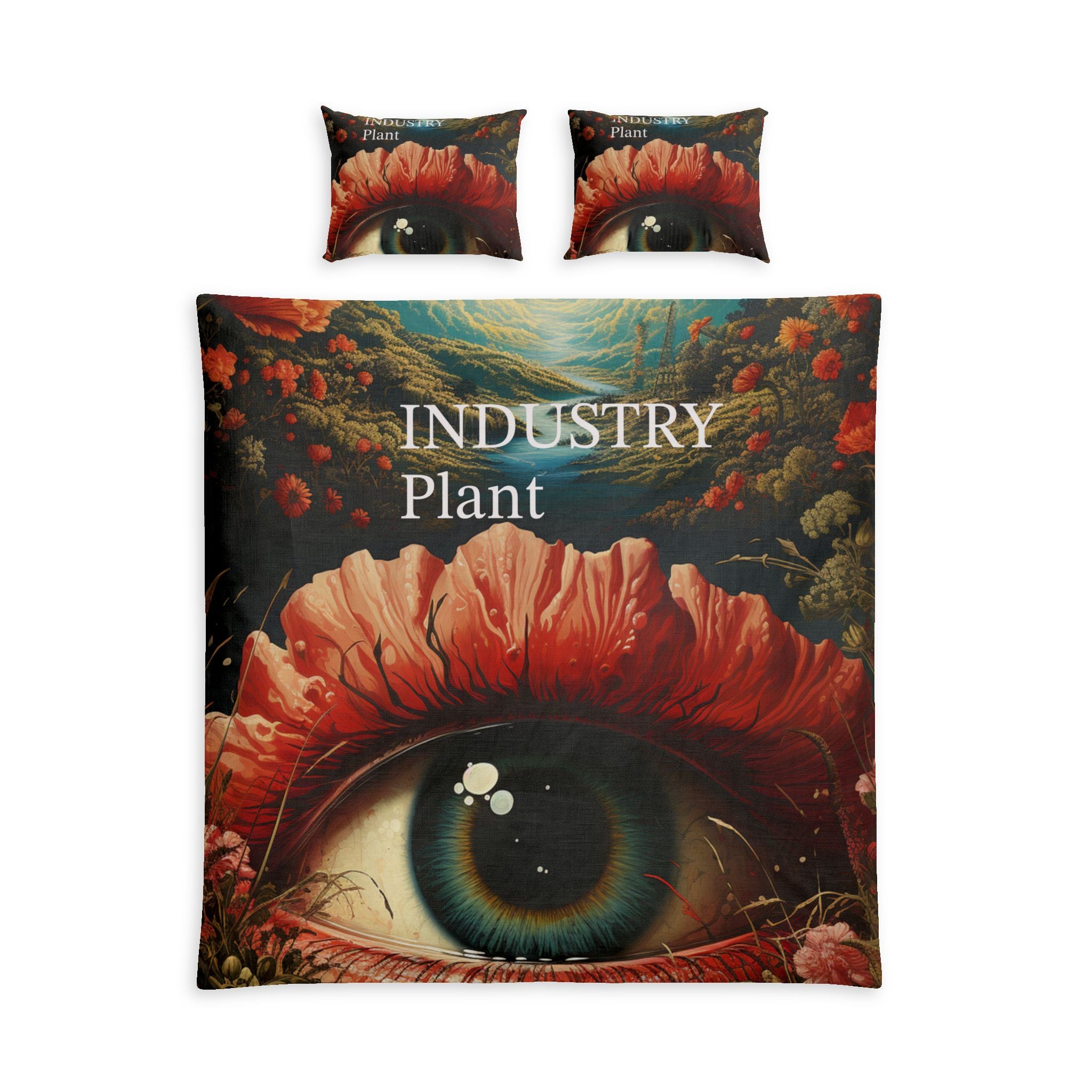Eye Bloom Here...  Cotton Bed Set by Industry Plant @AutoPaybump