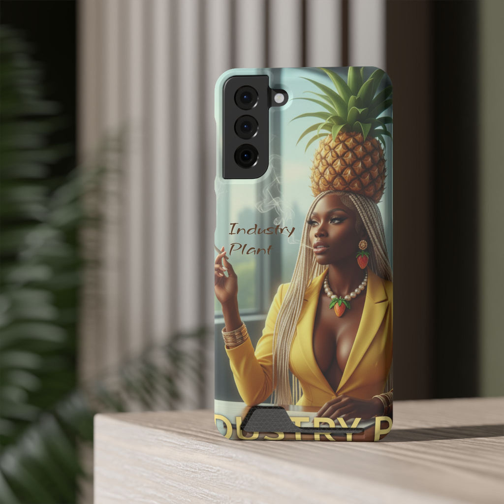 OSHUN EXHALES Stylish Phone Case with Card Holder by Industry Plant @AutoPaybump