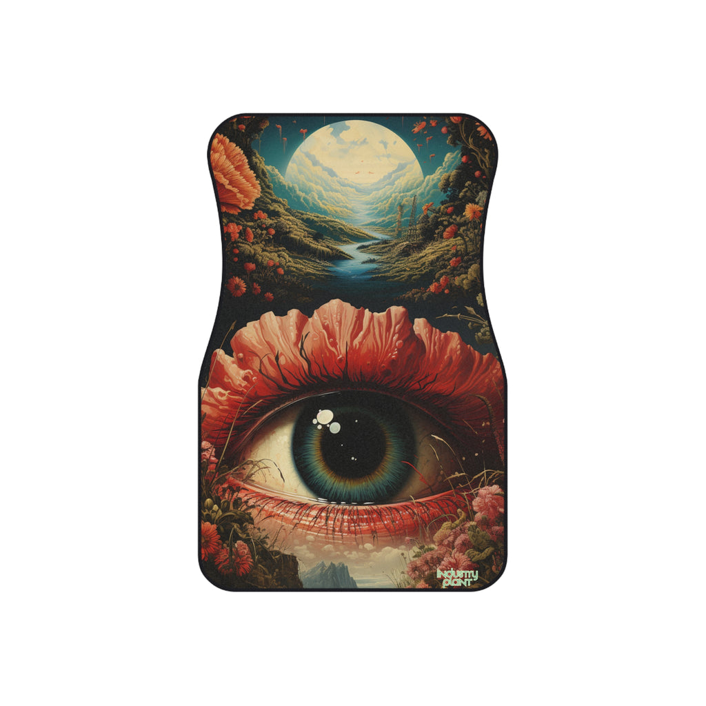 Eye Bloom Here...E Unique Art Car Mats (Set of 4) - Stylish & Edgy Design by INDUSTRY PLANT @AutoPaybump