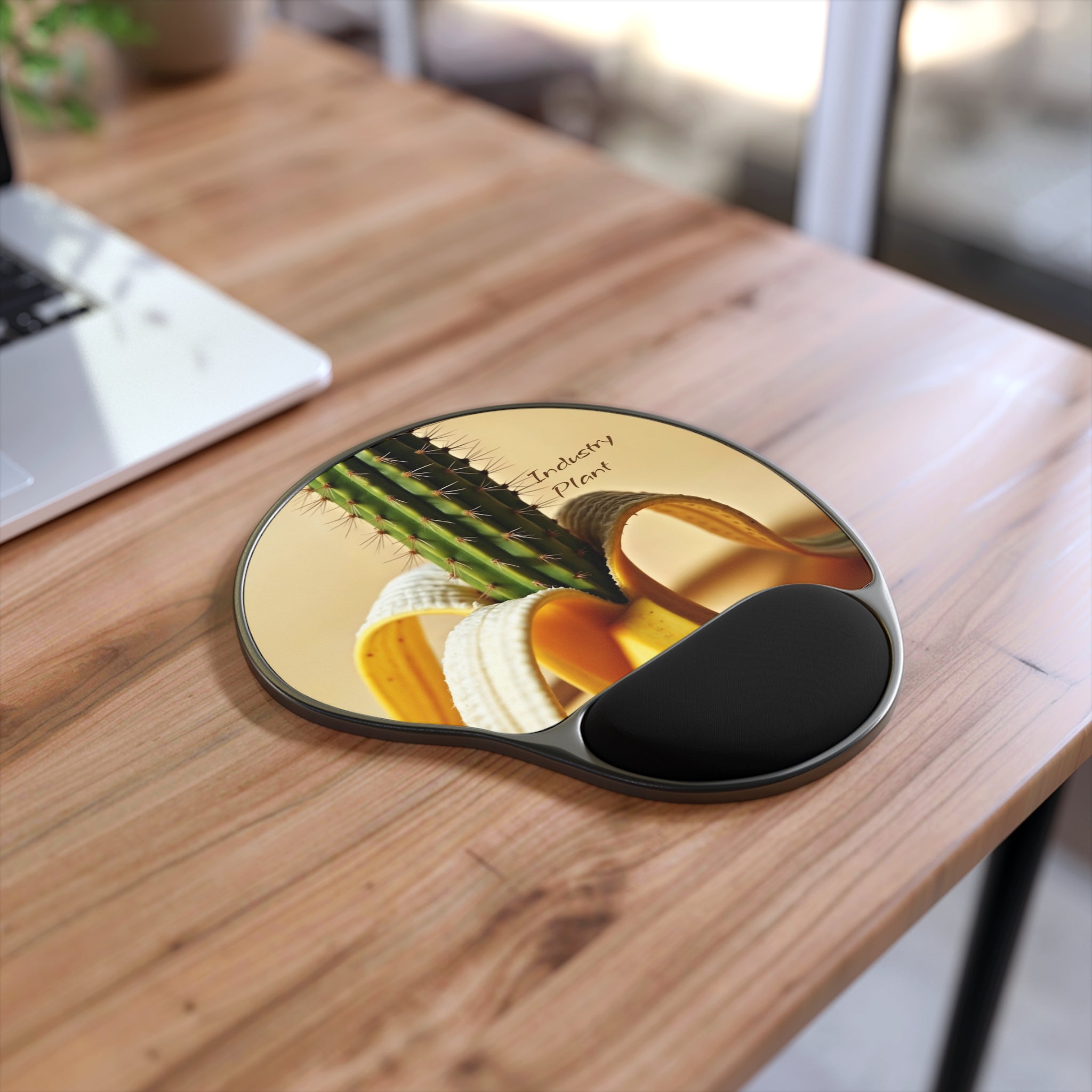 PEEL MY PRICKLED PECKER Creative Mouse Pad with Wrist Rest | Designed by Industry Plant @AutoPaybump