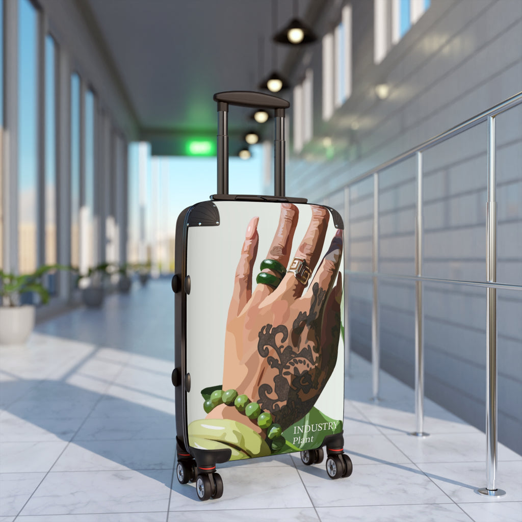 TATTED GREEN THUMB Suitcase by INDUSTRY PLANT by @AutoPaybump