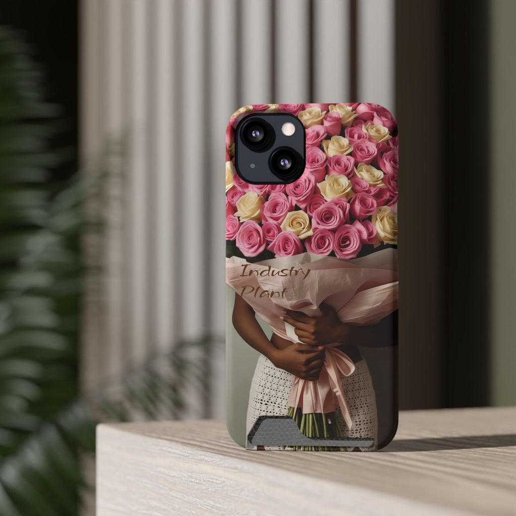 XOXO MS. BLOOMINGDALES PINK Stylish Phone Case with Card Holder by Industry Plant @AutoPaybump
