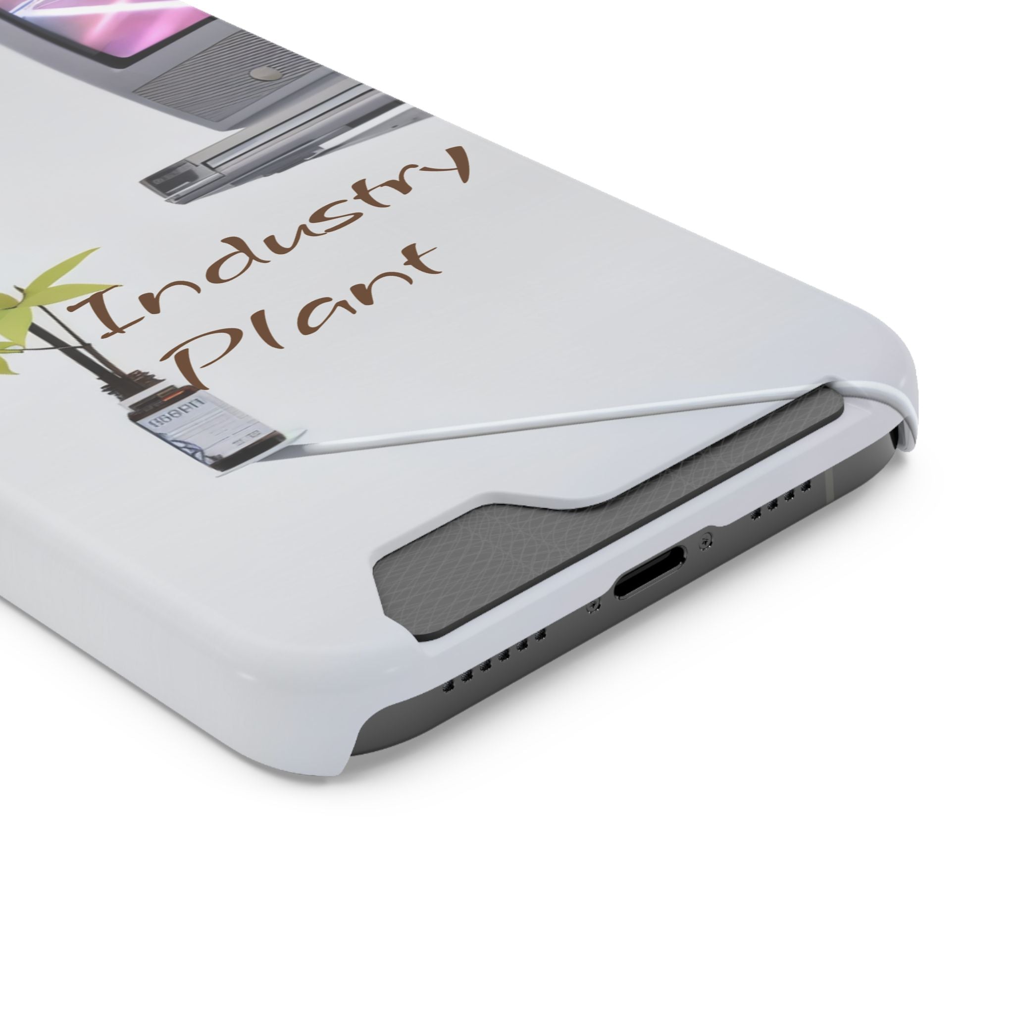 WEED TV Stylish Phone Case with Card Holder by Industry Plant @AutoPaybump