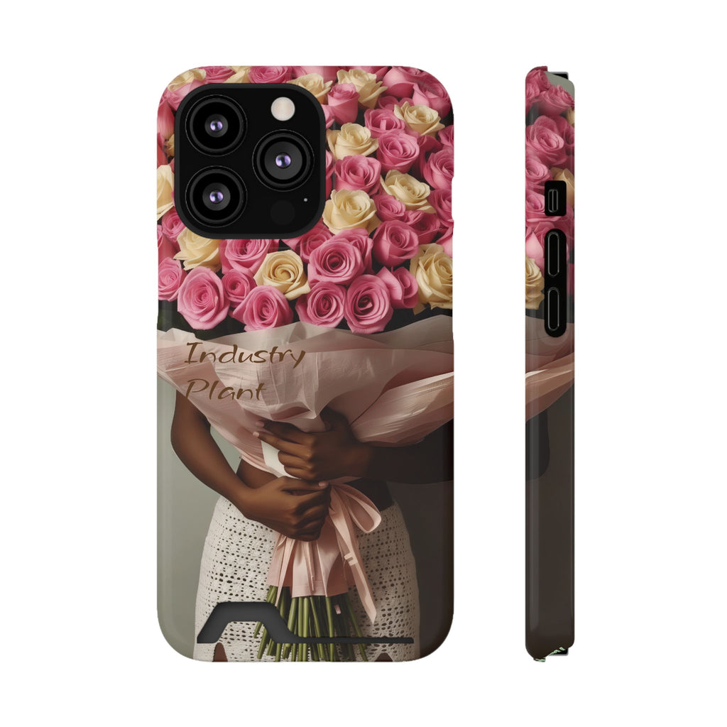 XOXO MS. BLOOMINGDALES PINK Stylish Phone Case with Card Holder by Industry Plant @AutoPaybump