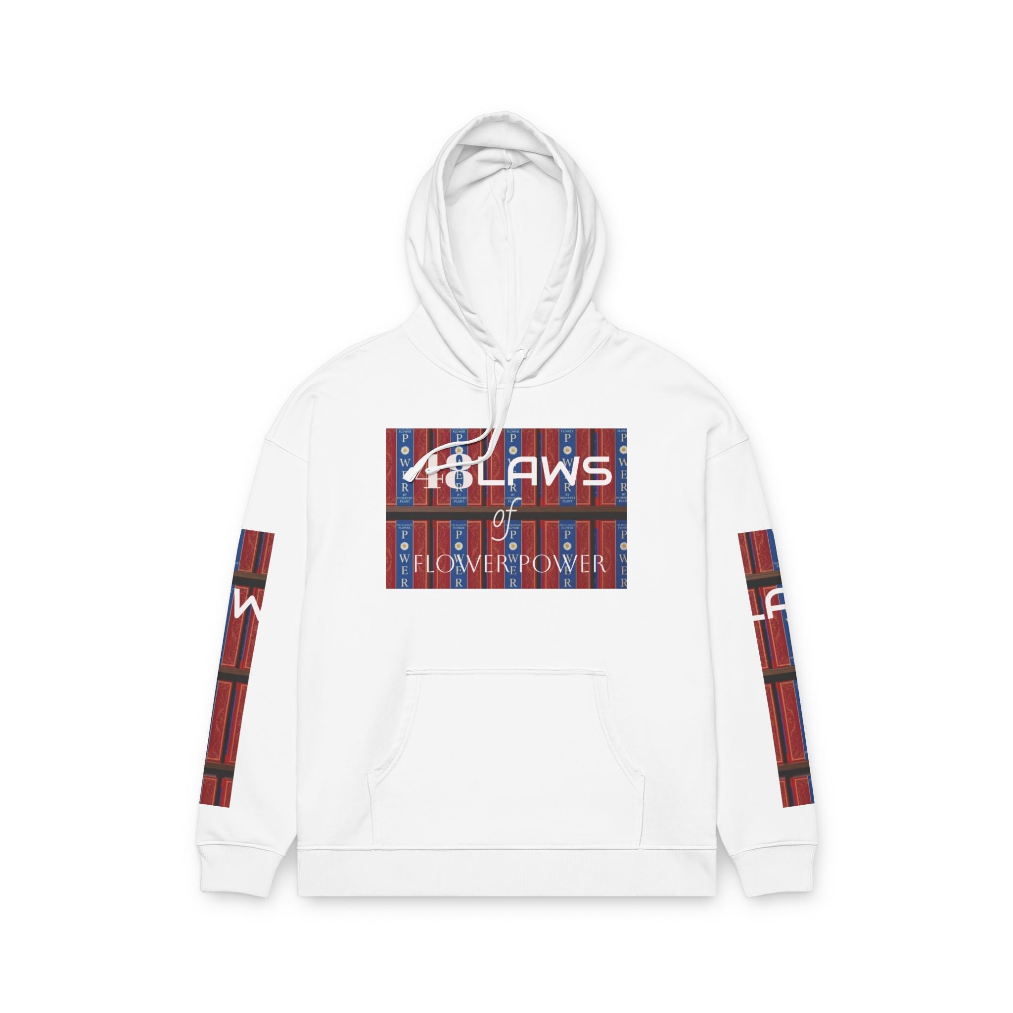 48 Laws of Flower Power Hoodie — #BookTok Inspired Graphic Pullover by Industry Plant