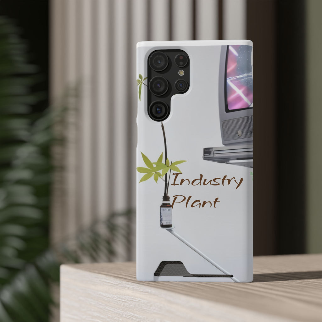 WEED TV Stylish Phone Case with Card Holder by Industry Plant @AutoPaybump