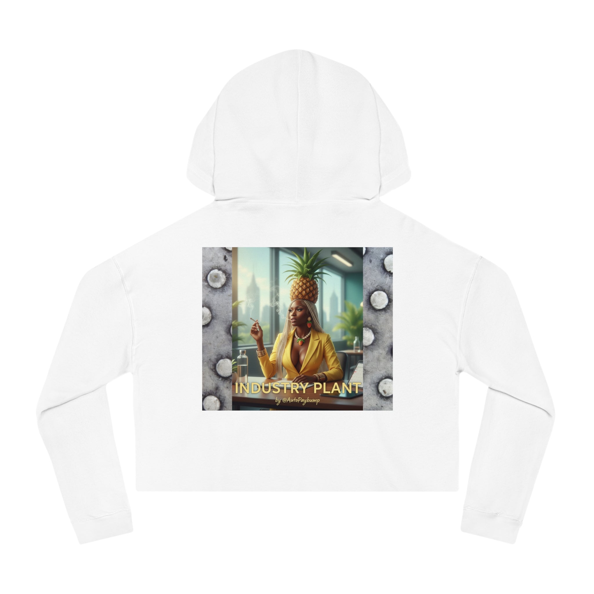 OSHUN EXHALES Chic Women's Cropped Hoodie by Industry Plant @AutoPaybump