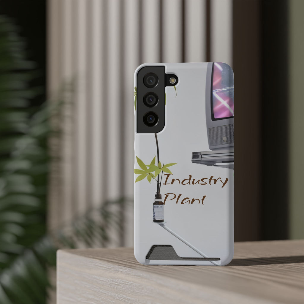 WEED TV Stylish Phone Case with Card Holder by Industry Plant @AutoPaybump