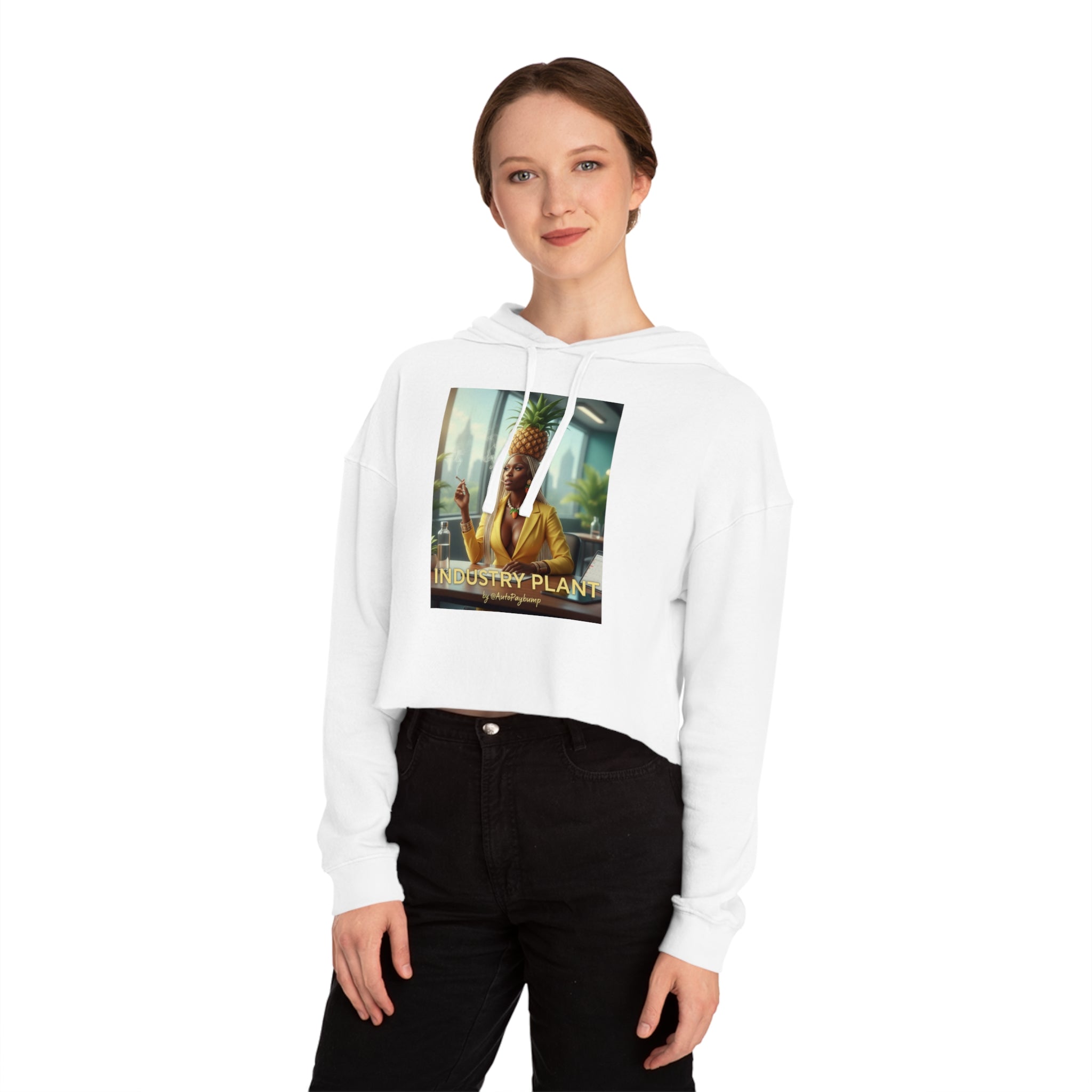 OSHUN EXHALES Chic Women's Cropped Hoodie by Industry Plant @AutoPaybump