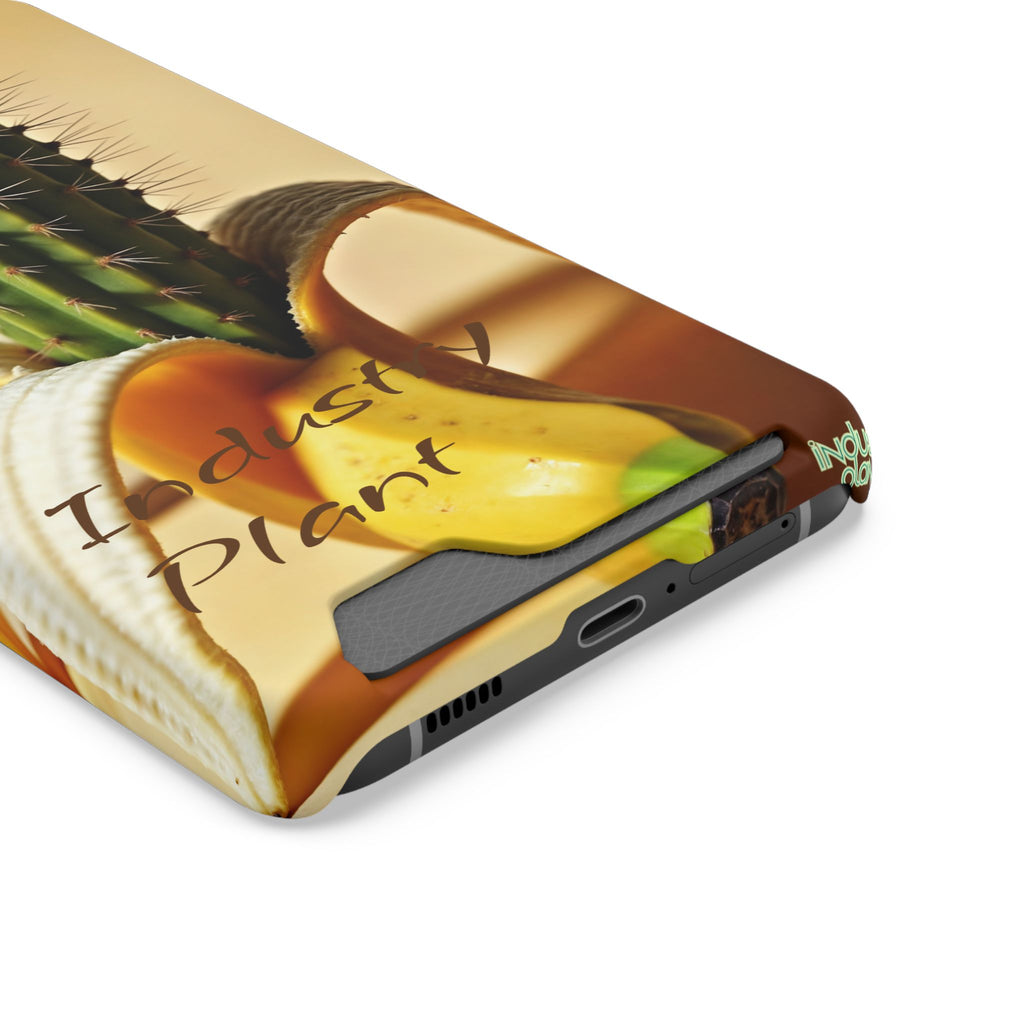 PEEL MY PRICKLED PECKER Stylish Phone Case with Card Holder by Industry Plant @AutoPaybump