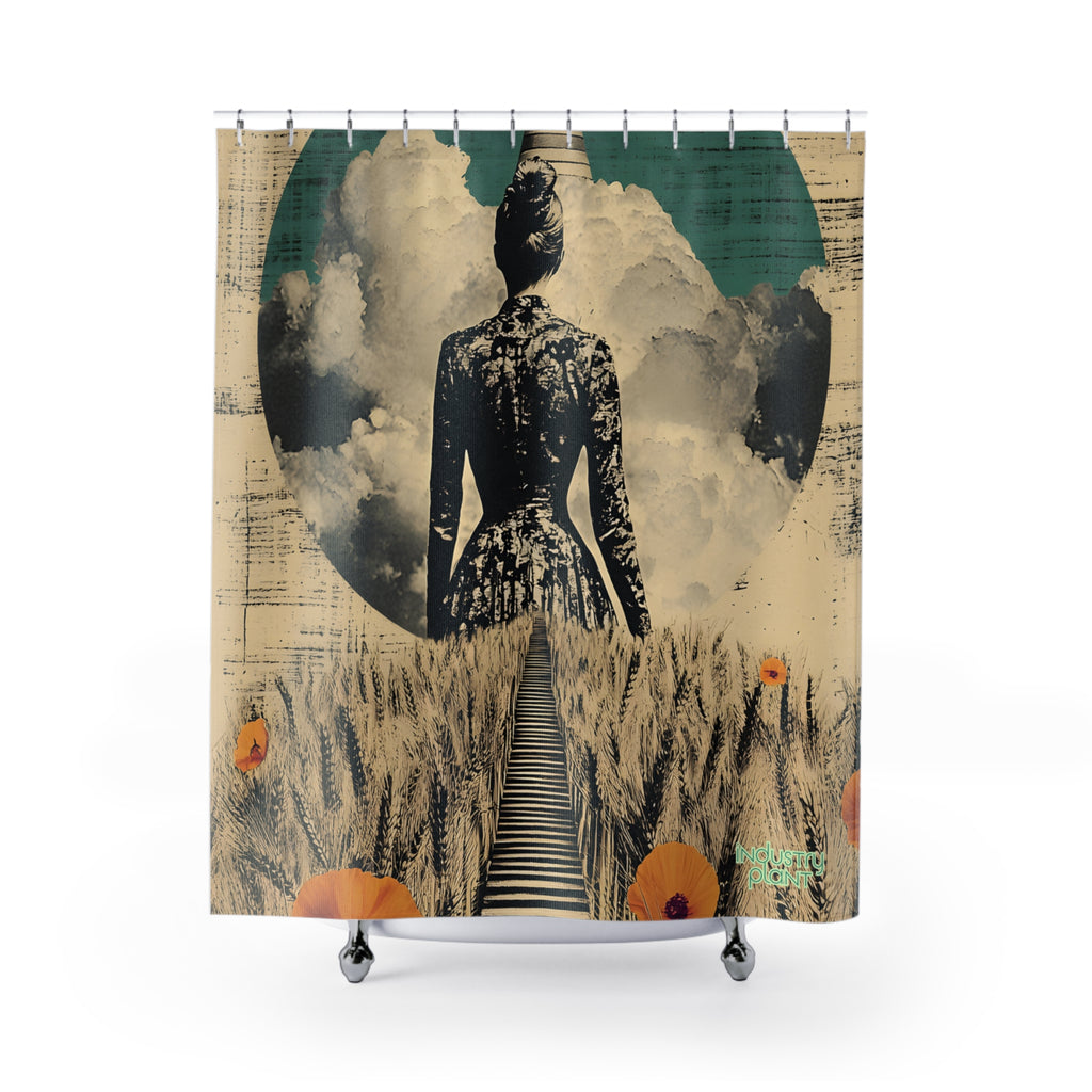 WHEAT SUPREMIST ANONYMOUS Shower Curtain by Industry Plant @AutoPaybump