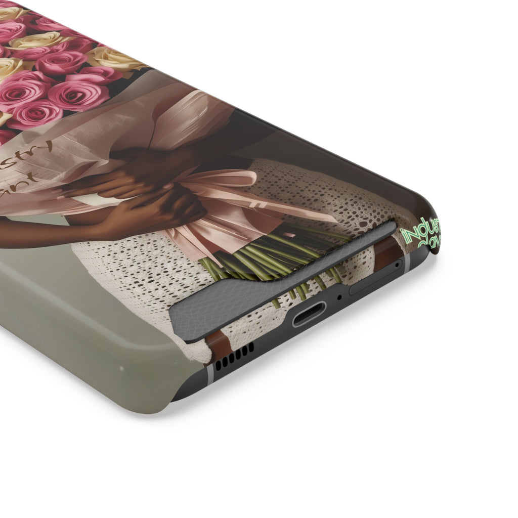 XOXO MS. BLOOMINGDALES PINK Stylish Phone Case with Card Holder by Industry Plant @AutoPaybump