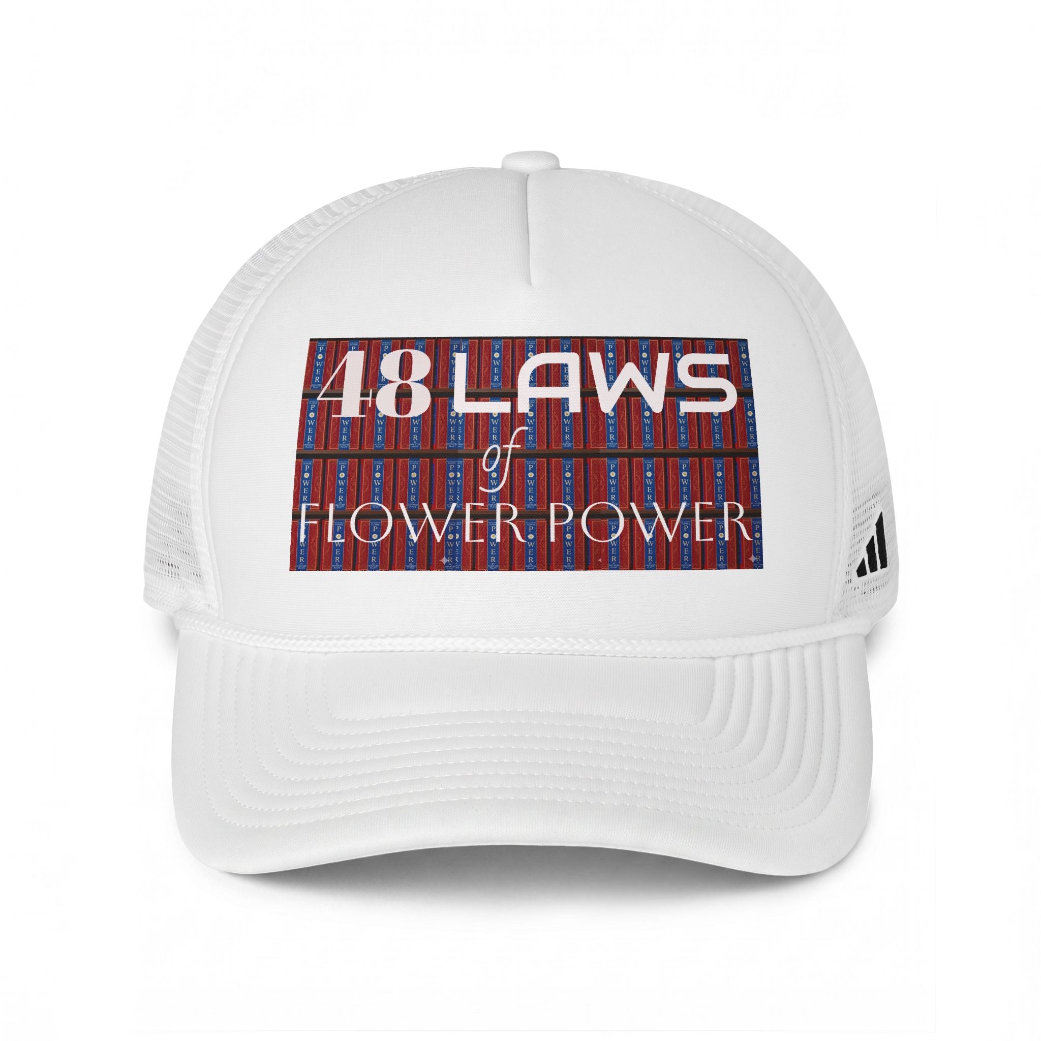 48 LAWS of FLOWER POWER Trucker Hat — Graphic Cap by Industry Plant