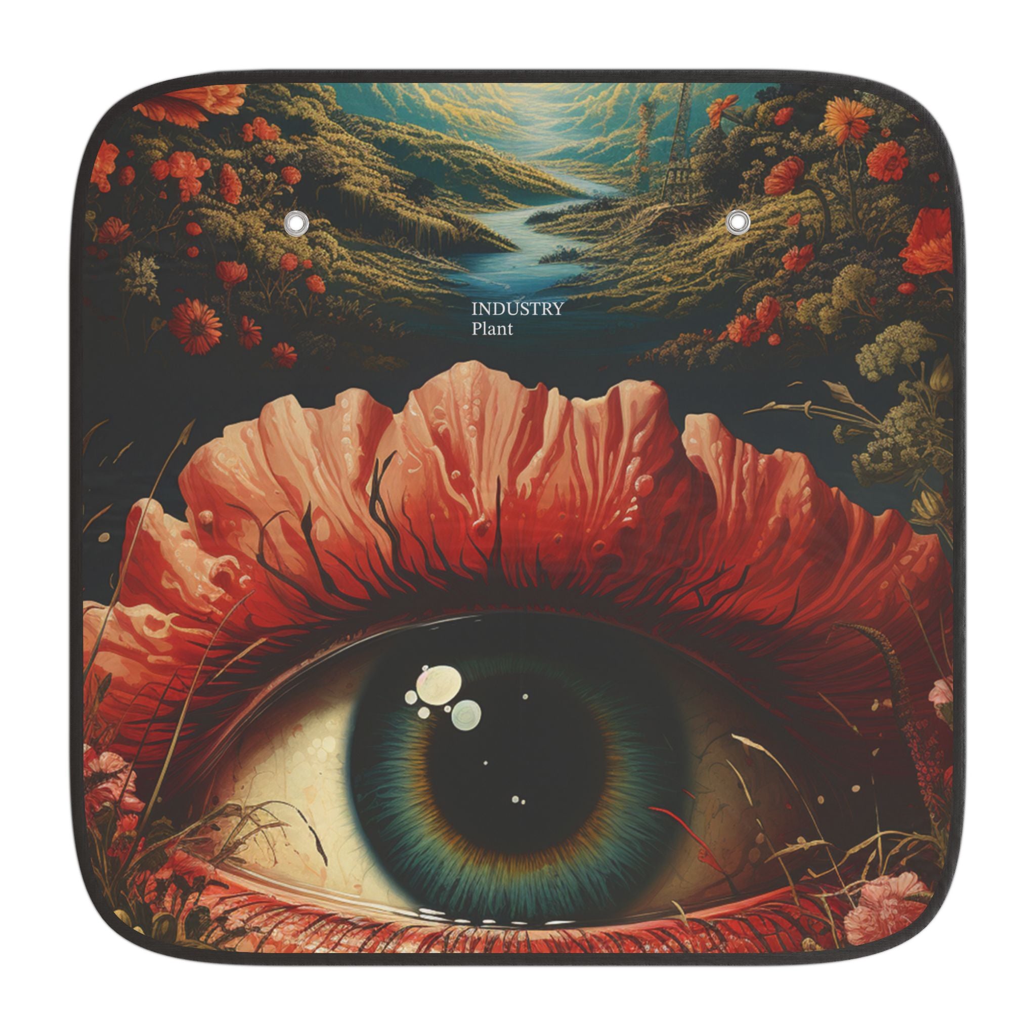 Eye Bloom Here... - Stylish & Edgy Car Sun Shades - Perfect for Summer Road Trips - Designed by INDUSTRY PLANT @AutoPaybump