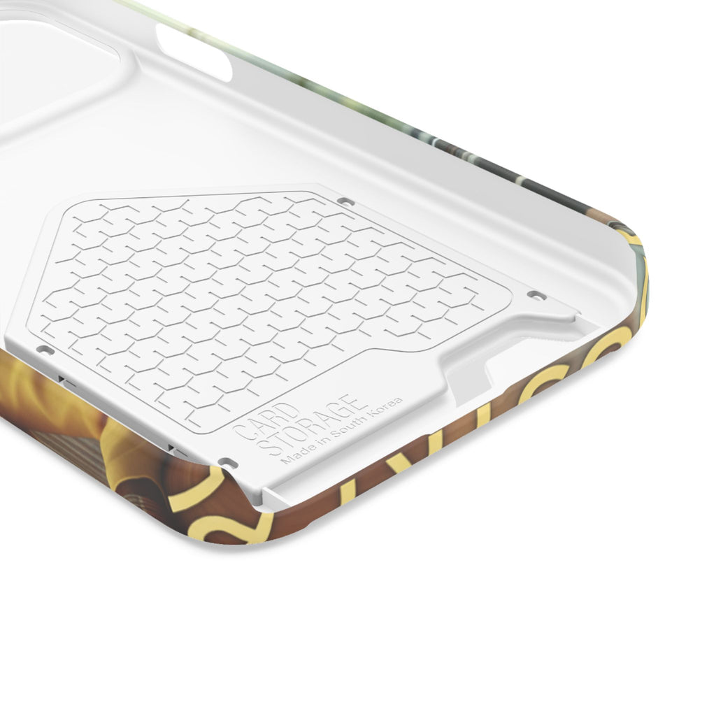 OSHUN EXHALES Stylish Phone Case with Card Holder by Industry Plant @AutoPaybump