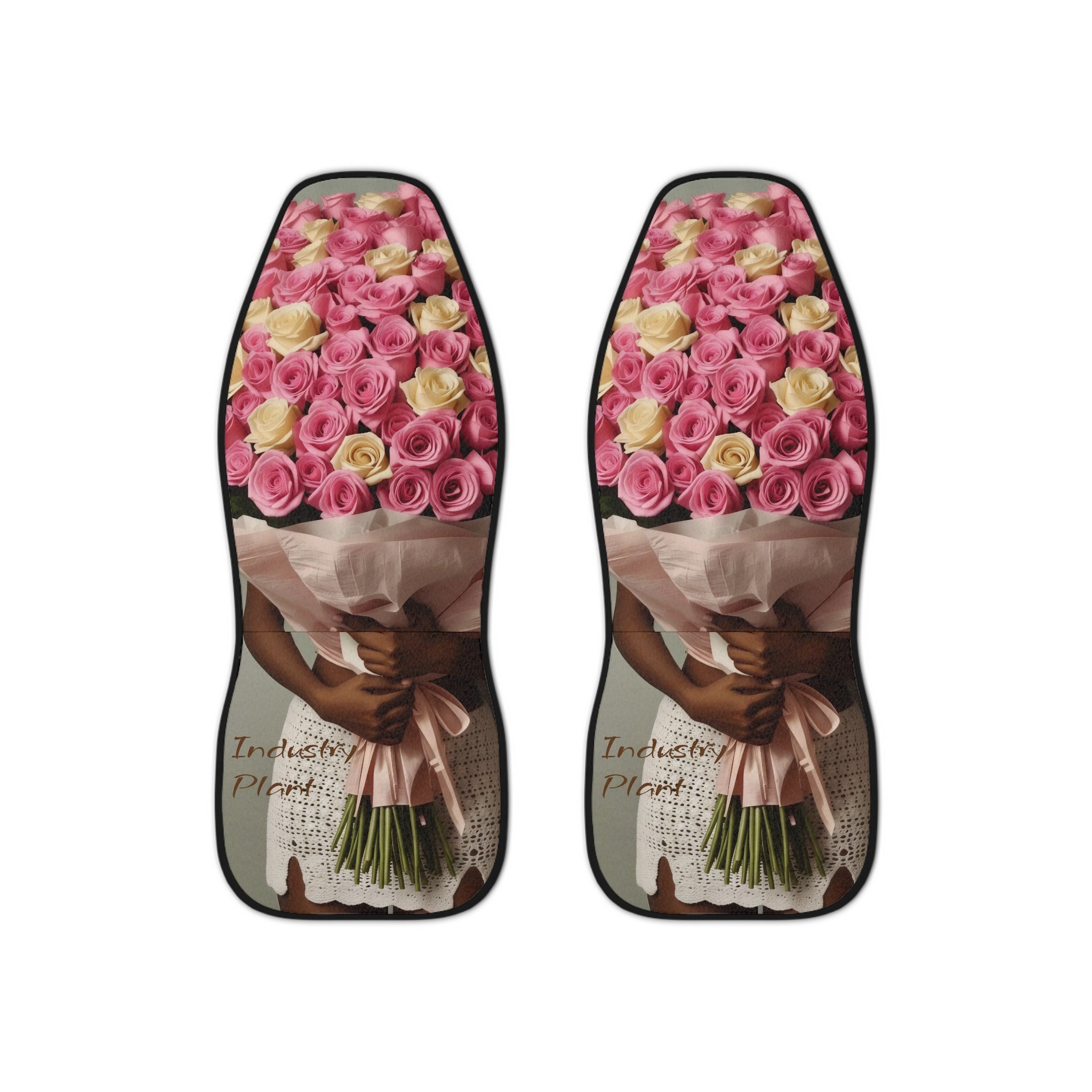 XOXO MS. BLOOMINGDALES PINK Car Seat Covers - Stylish & Edgy Design by INDUSTRY PLANT @AutoPaybump