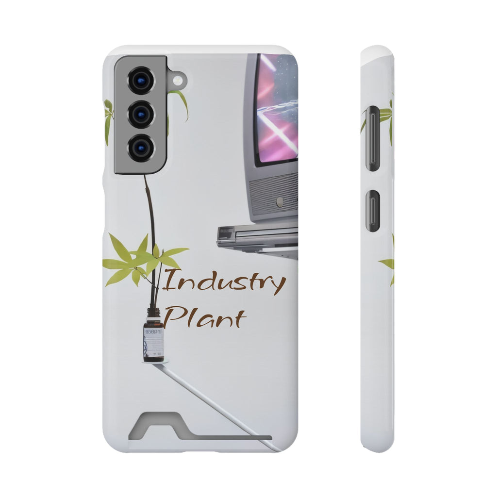 WEED TV Stylish Phone Case with Card Holder by Industry Plant @AutoPaybump