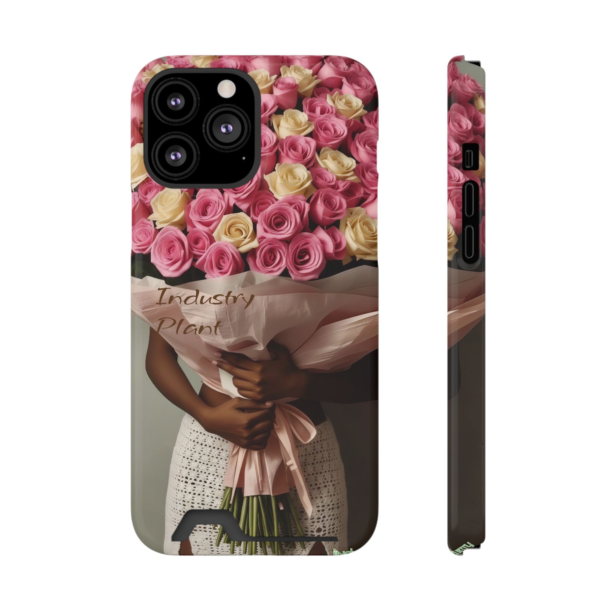 XOXO MS. BLOOMINGDALES PINK Stylish Phone Case with Card Holder by Industry Plant @AutoPaybump